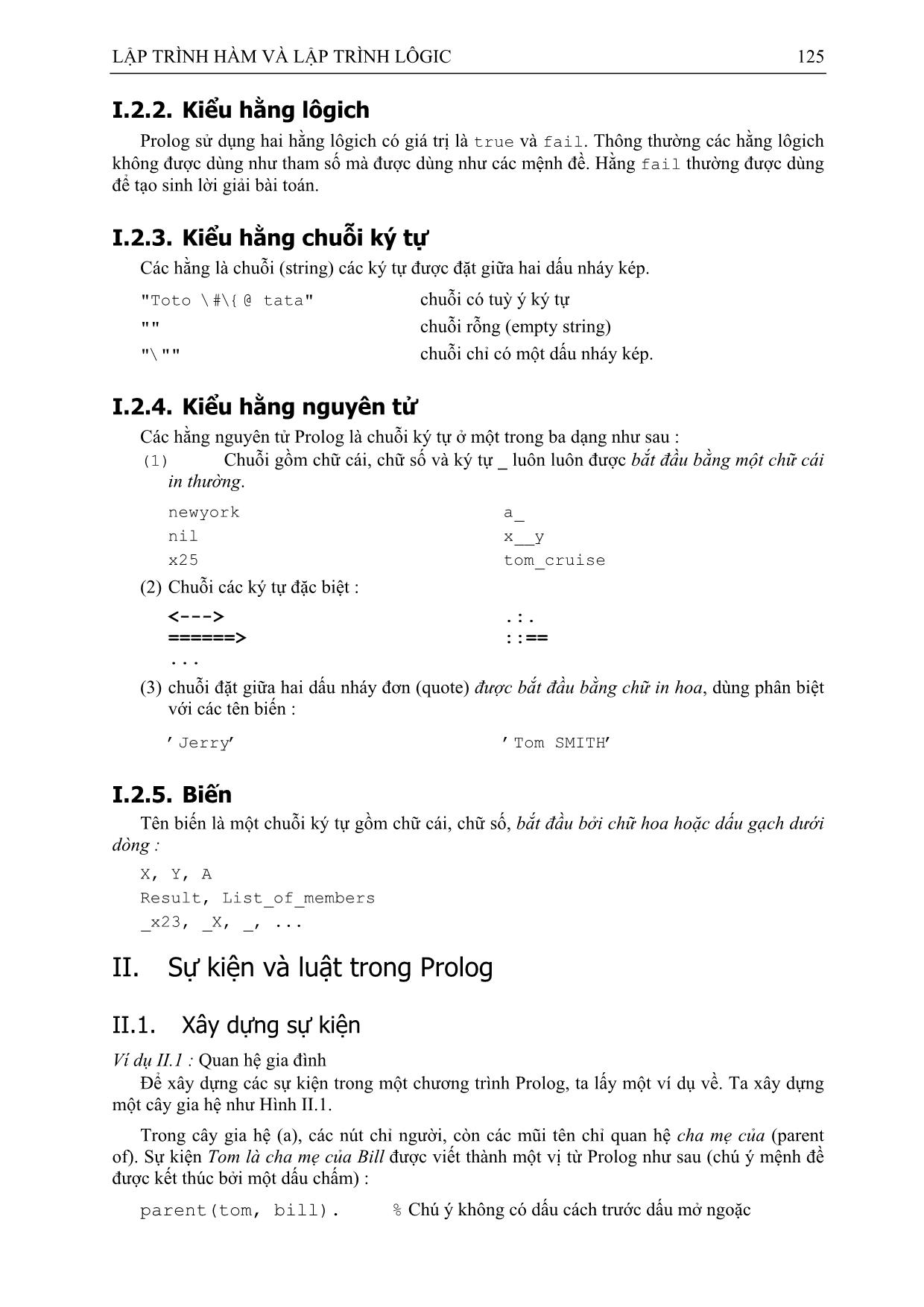 Giáo trình Lập trình hàm và lập trình Logic (Phần 2) trang 4