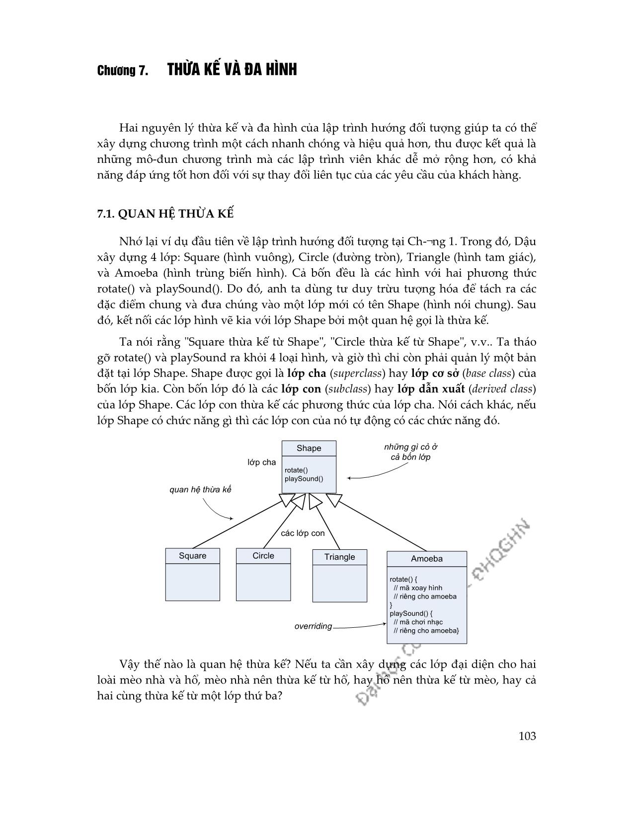 Giáo trình Lập trình hướng đối tượng với Java (Phần 2) trang 1