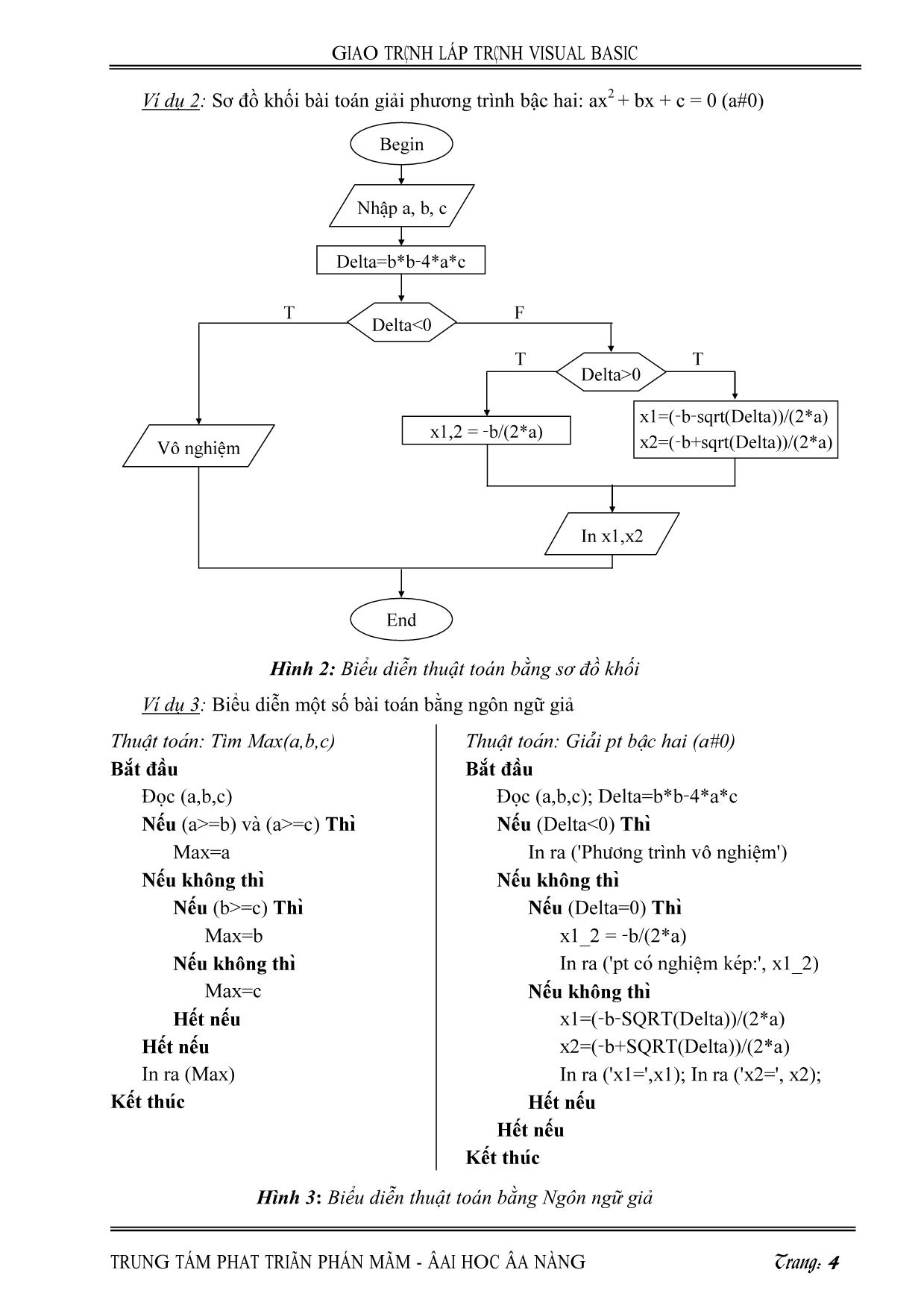 Giáo trình Lập trình Visual Basic (Phần 1) trang 4