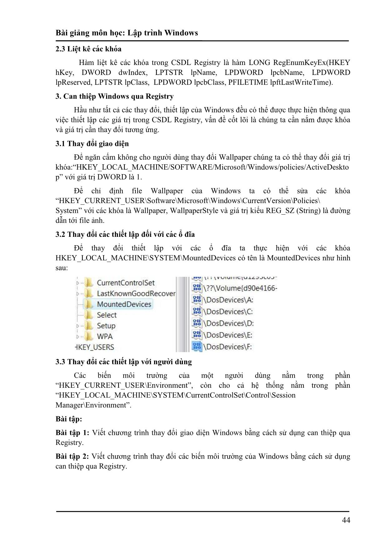 Giáo trình Lập trình Windows (Phần 2) trang 4