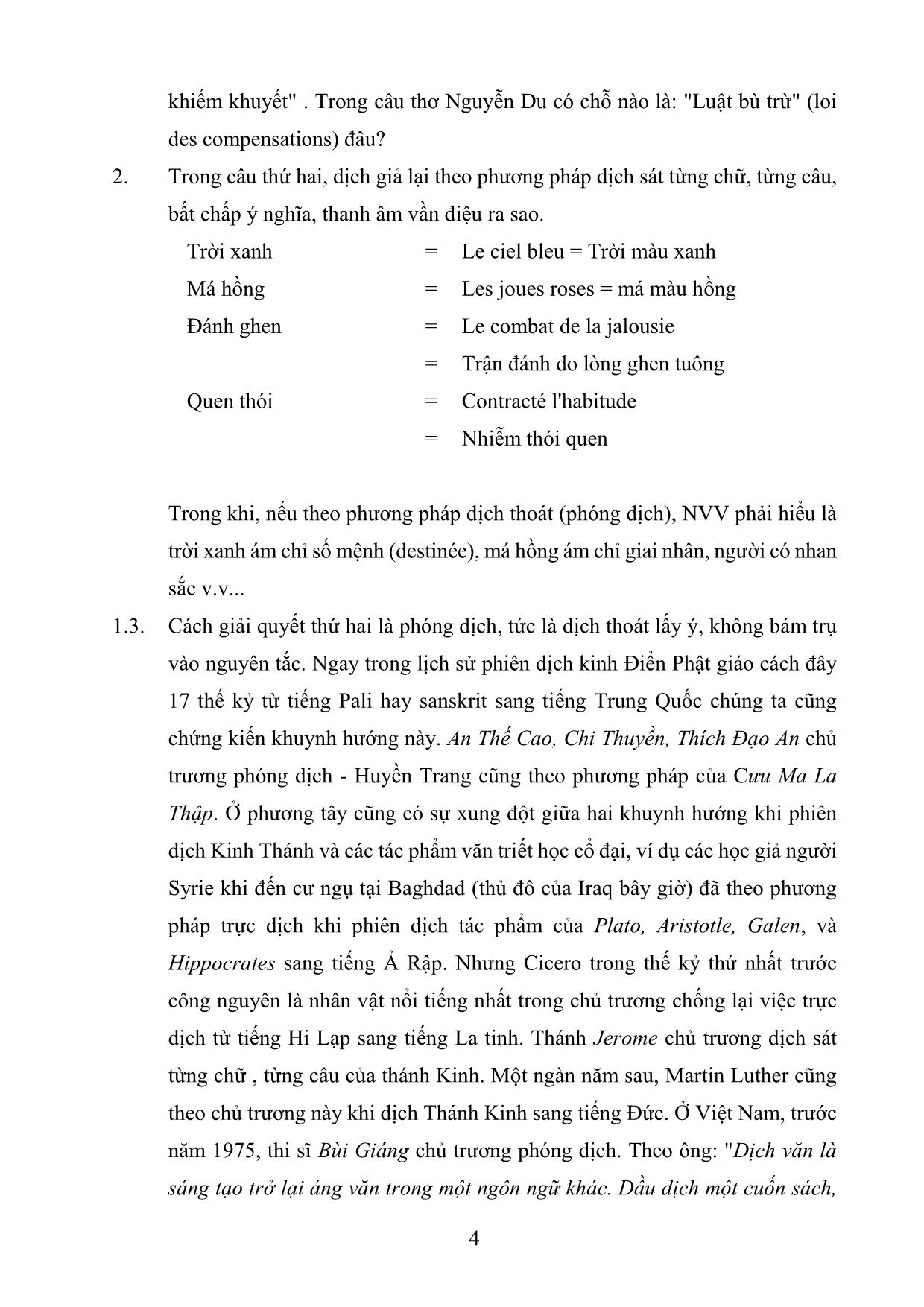Giáo trình Phương pháp luyện dịch (Phần 1) trang 4