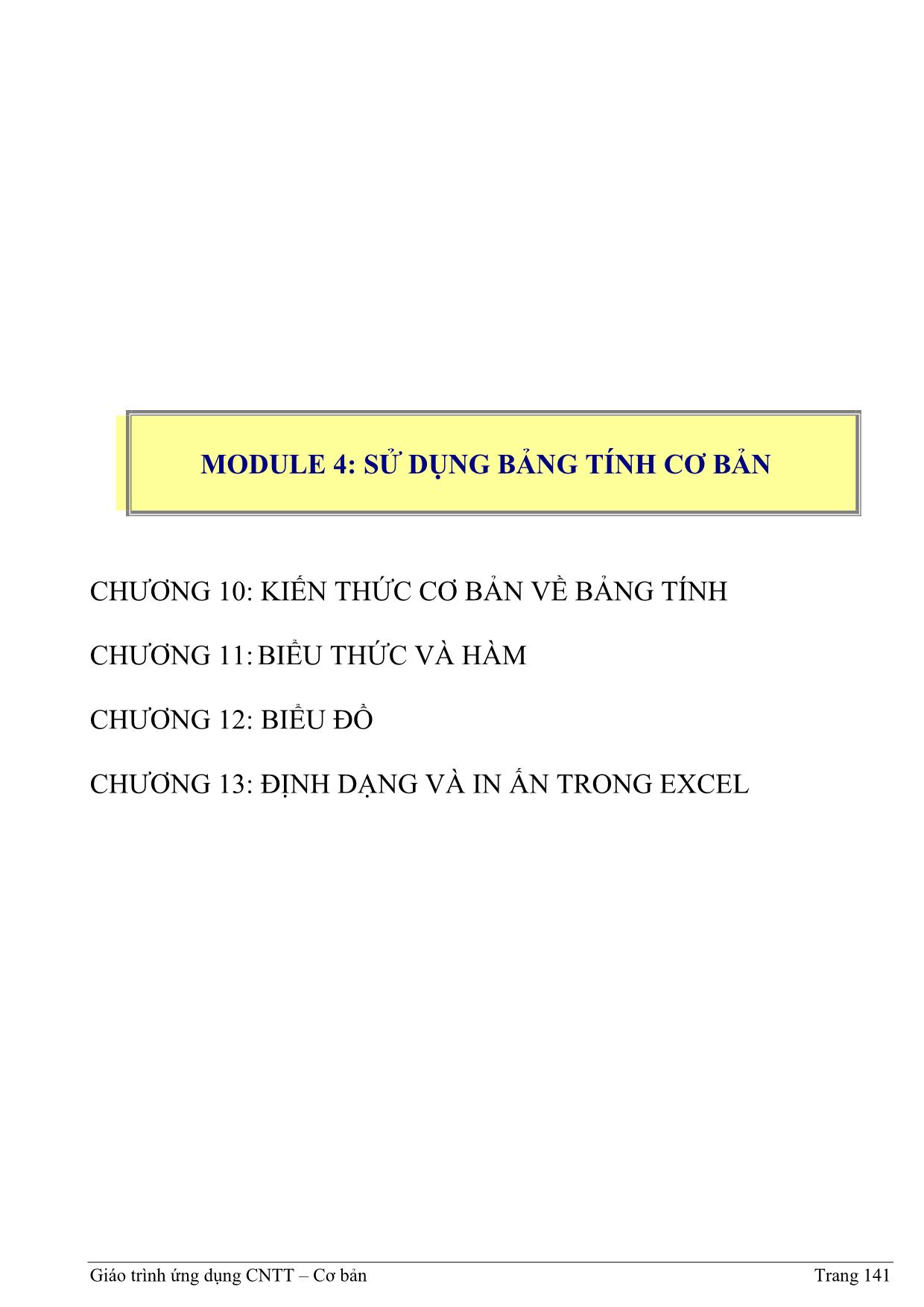 Giáo trình Ứng dụng công nghệ thông tin cơ bản (Phần 2) trang 2