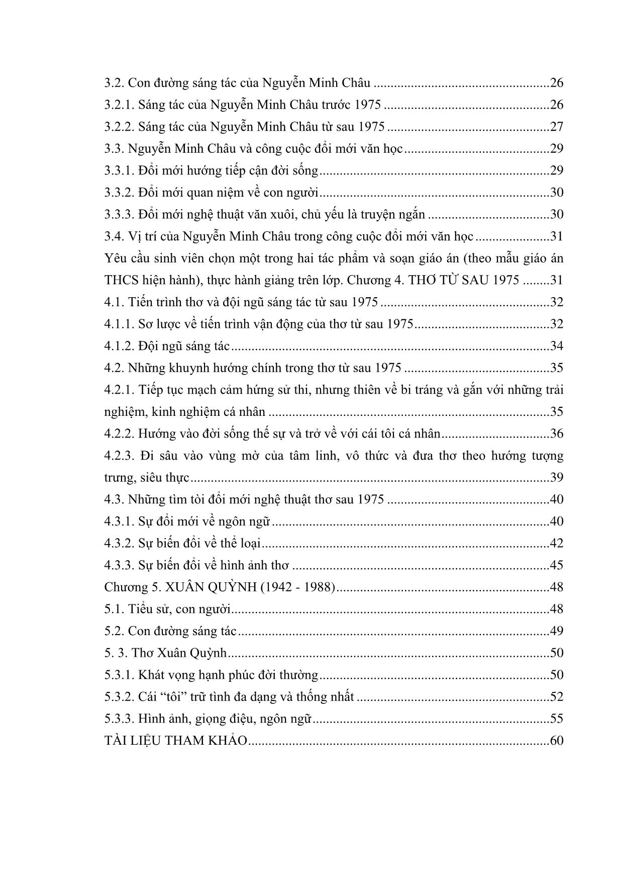 Giáo trình Văn học Việt Nam hiện đại 2B trang 3