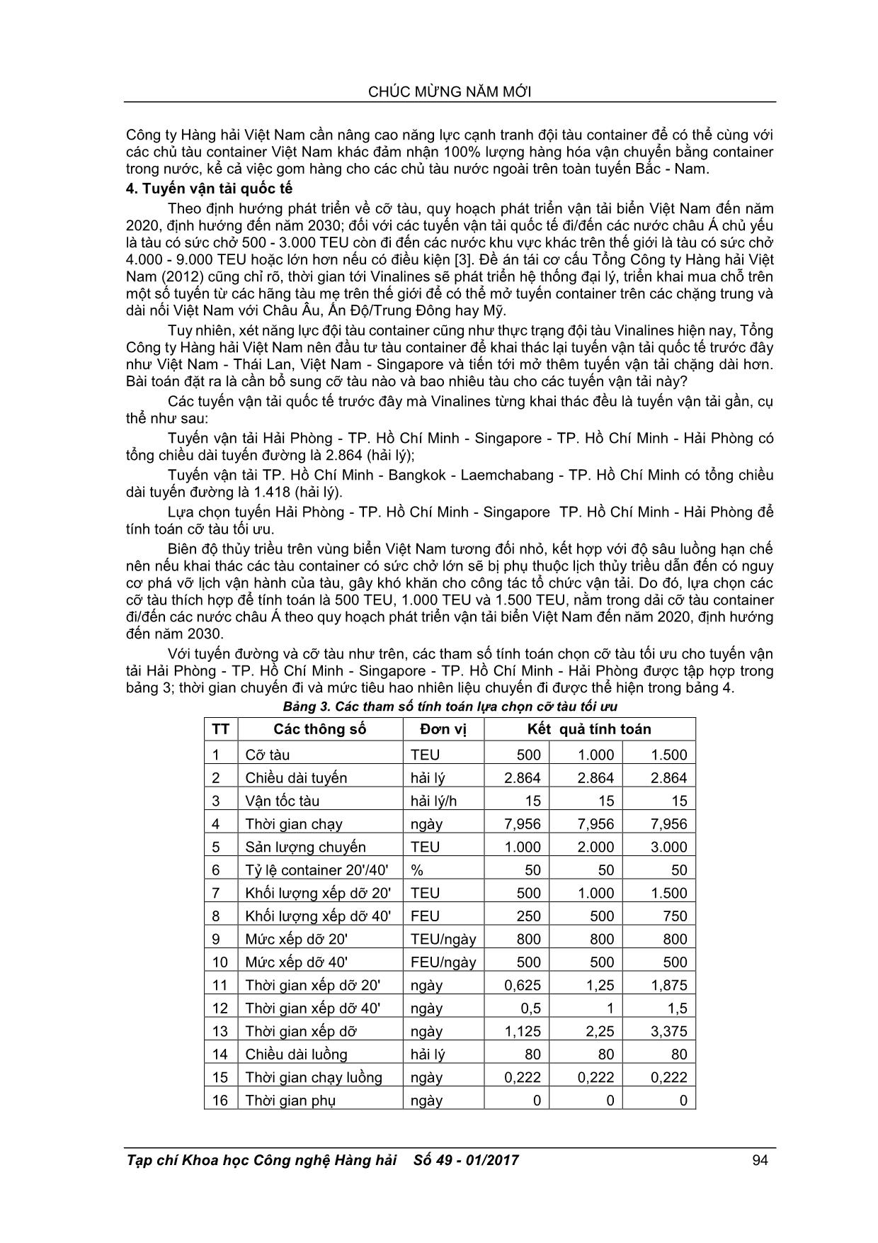 Hợp lý hóa cơ cấu đội tàu Container của Vinalines trang 4