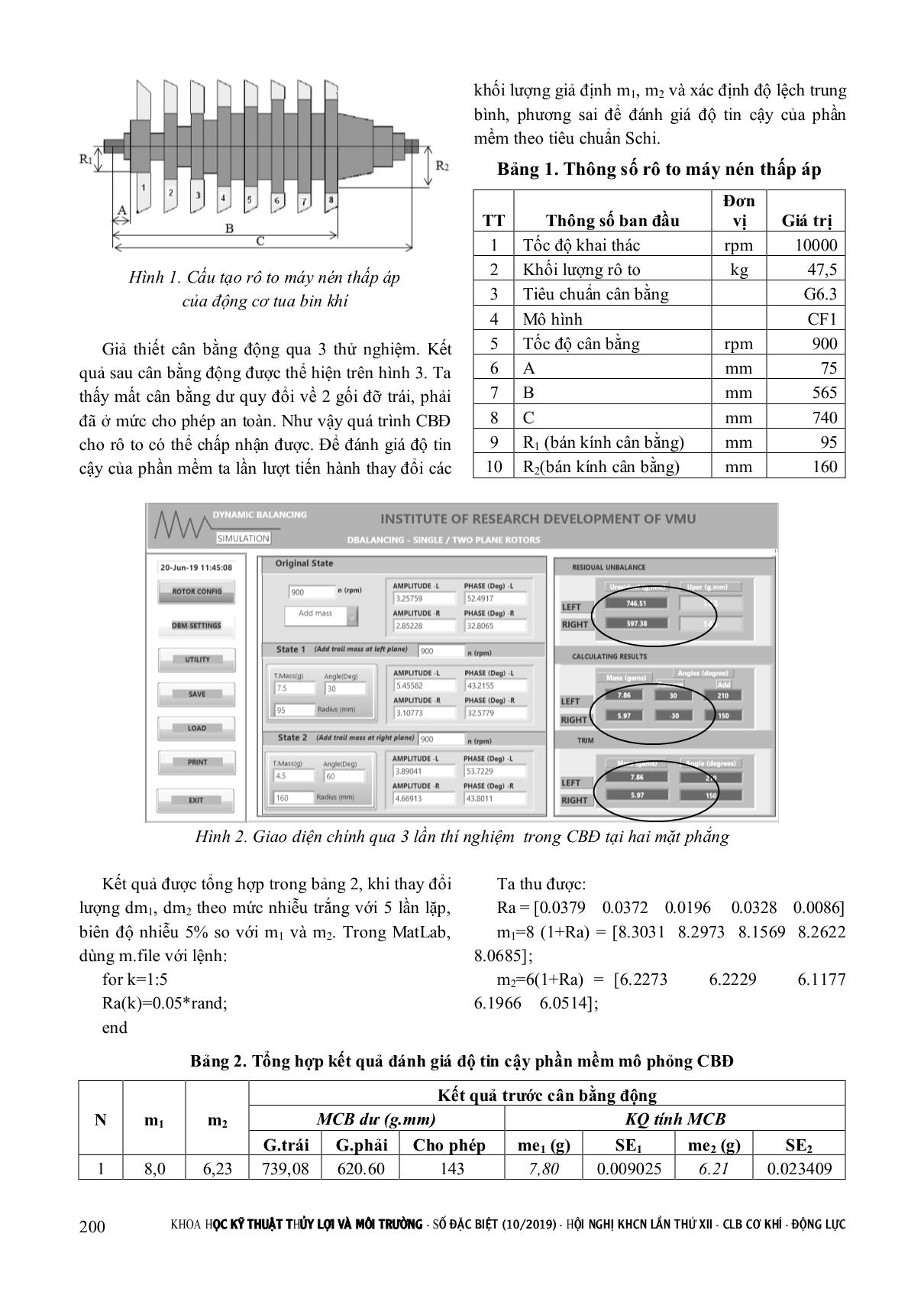 Mô phỏng cân bằng động cho rô to bằng phần mềm mô phỏng cân bằng động rô to đặt trên máy cân bằng động trang 4