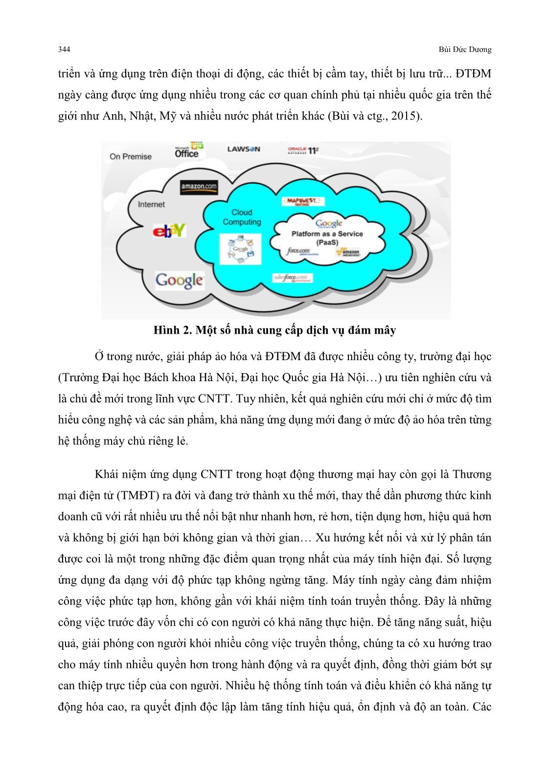 Một mô hình ứng dụng công nghệ điện toán đám mây trong bài toán thương lượng tự động sử dụng hệ đa tác tử trang 3