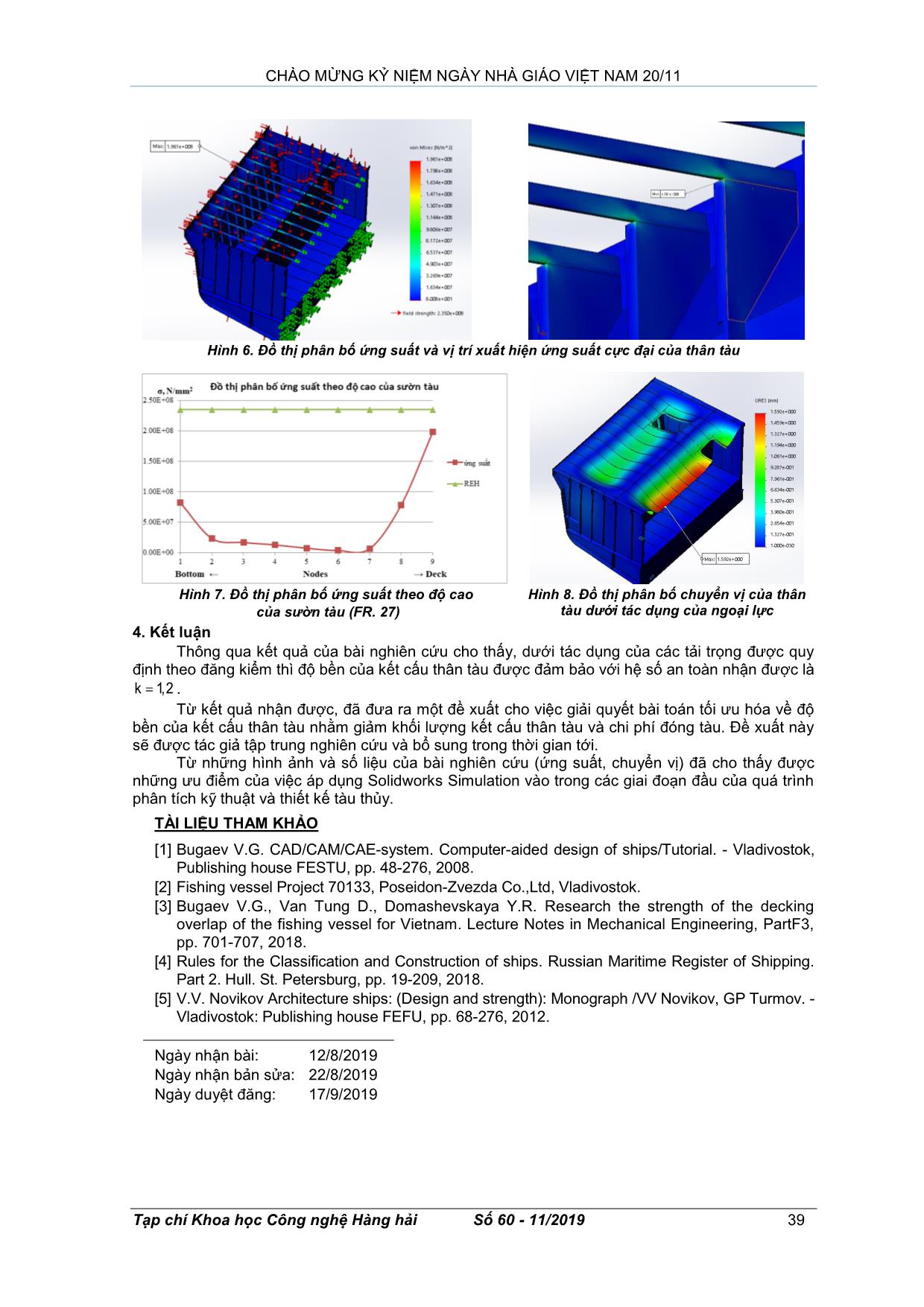 Nghiên cứu độ bền của tàu cá bằng việc sử dụng Solidworks Simulation trang 4