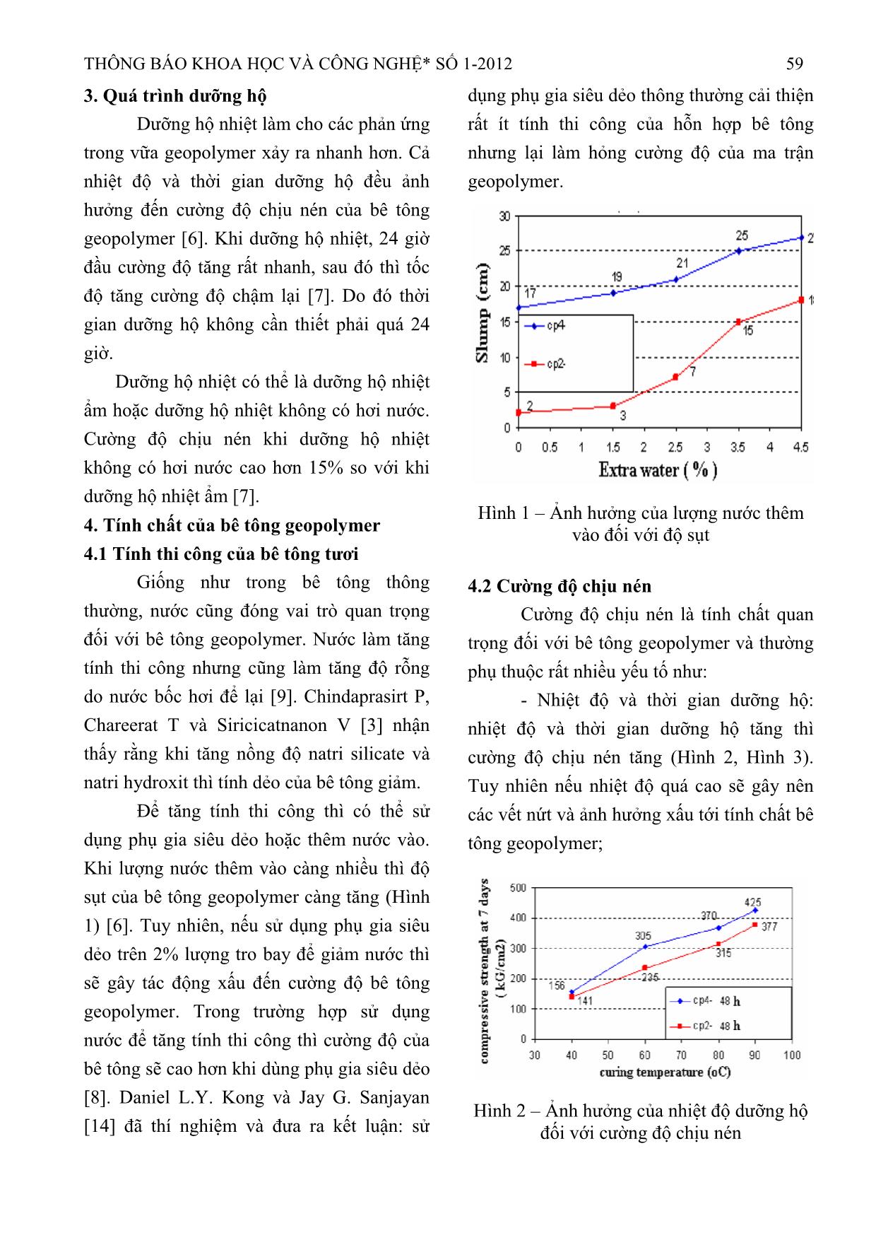 Nghiên cứu kỹ thuật bê tông Geopolymer từ tro bay không sử dụng xi măng Portland trang 2