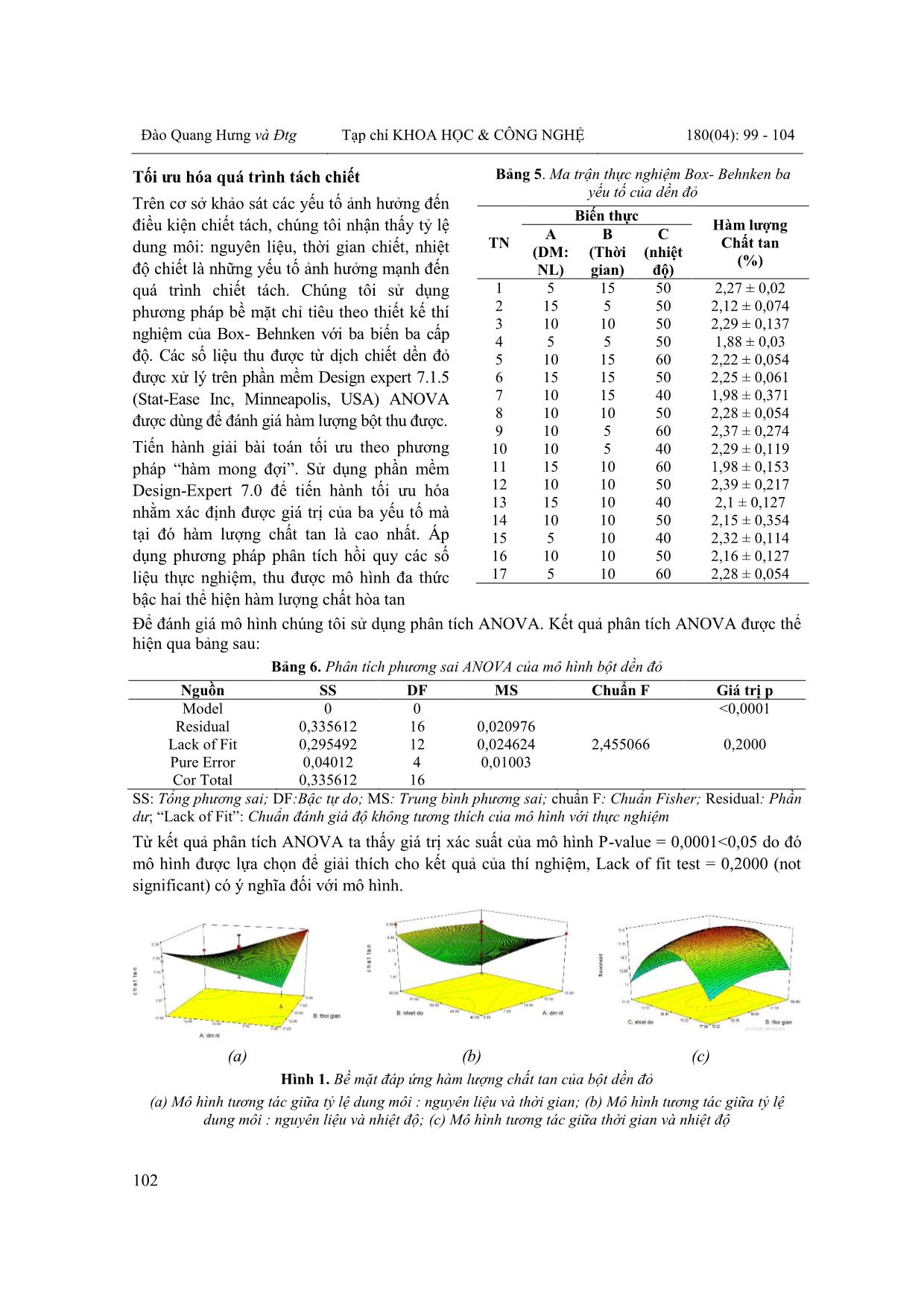 Nghiên cứu sản xuất bột từ cây rau dền đỏ (amaranthus tricolor) [1] và ứng dụng vào sản xuất cháo dinh dưỡng trang 4