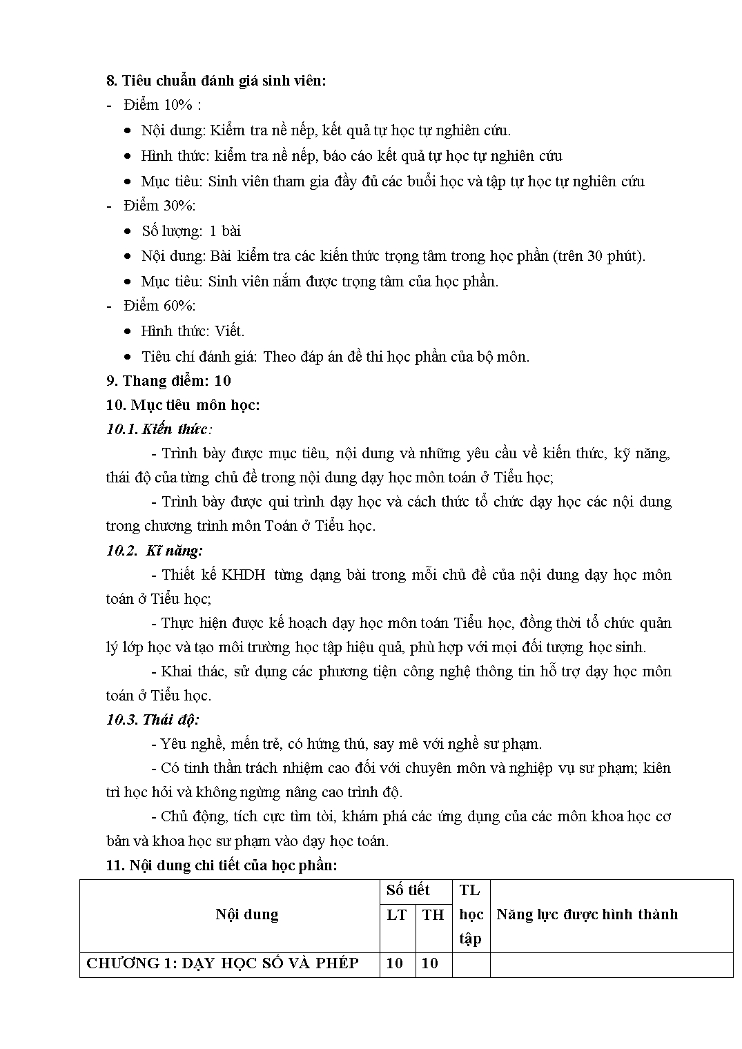 Phương pháp dạy học toán Tiểu học 2 trang 2