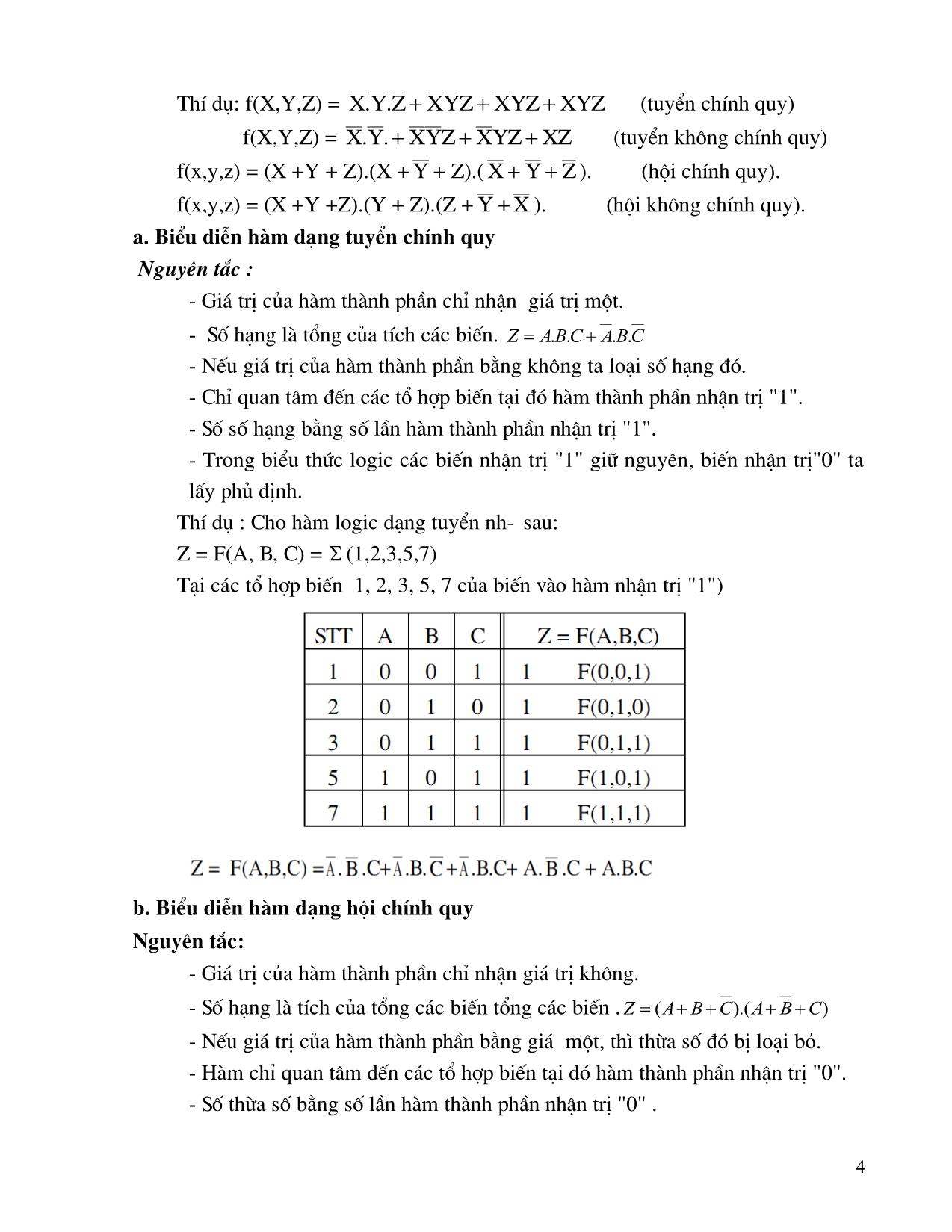 Thiết kế mạch Logic và Analog trang 4