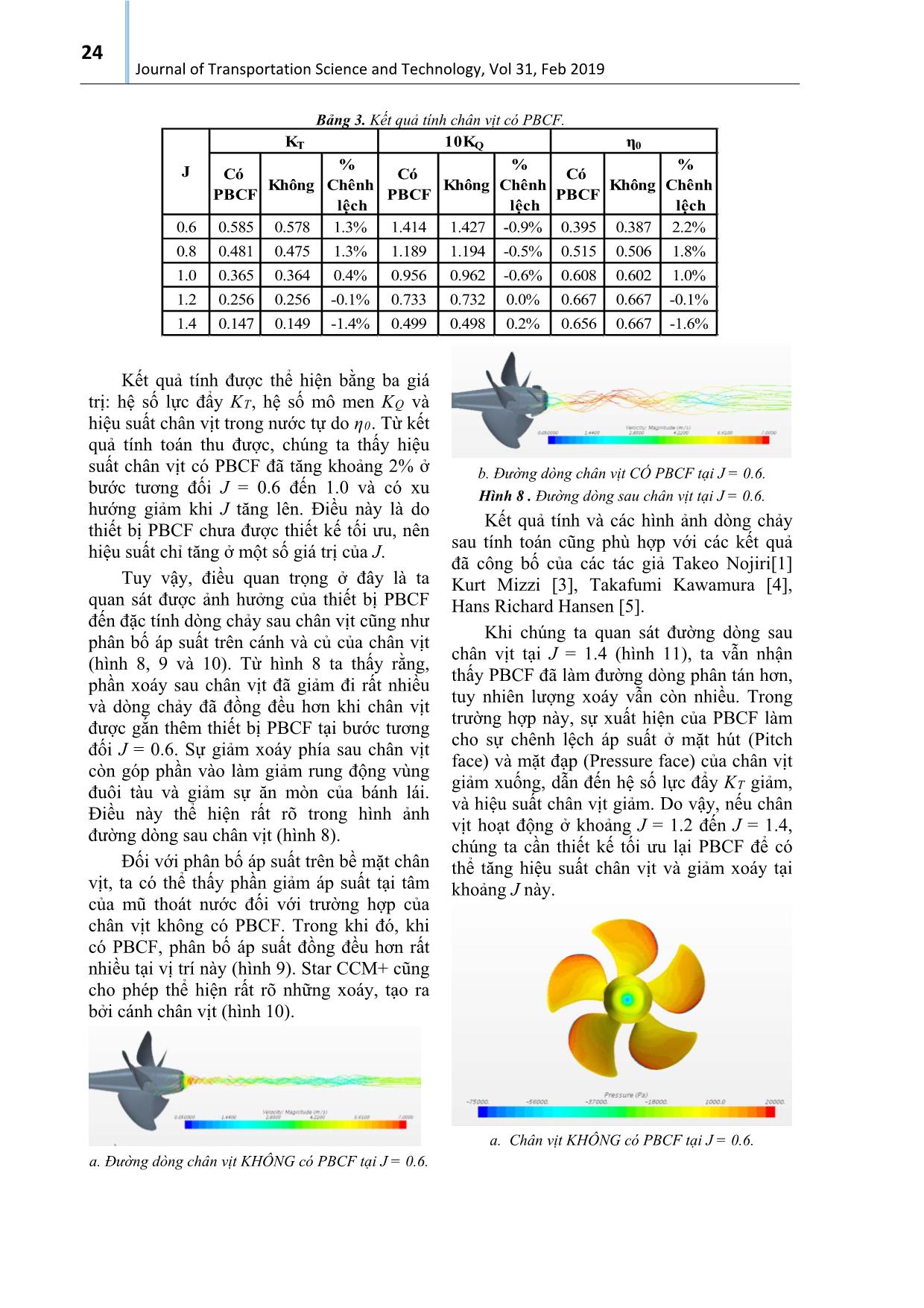Tính toán đặc trưng thủy động của chân vịt có gắn thiết bị PBCF bằng phương pháp CFD trang 5