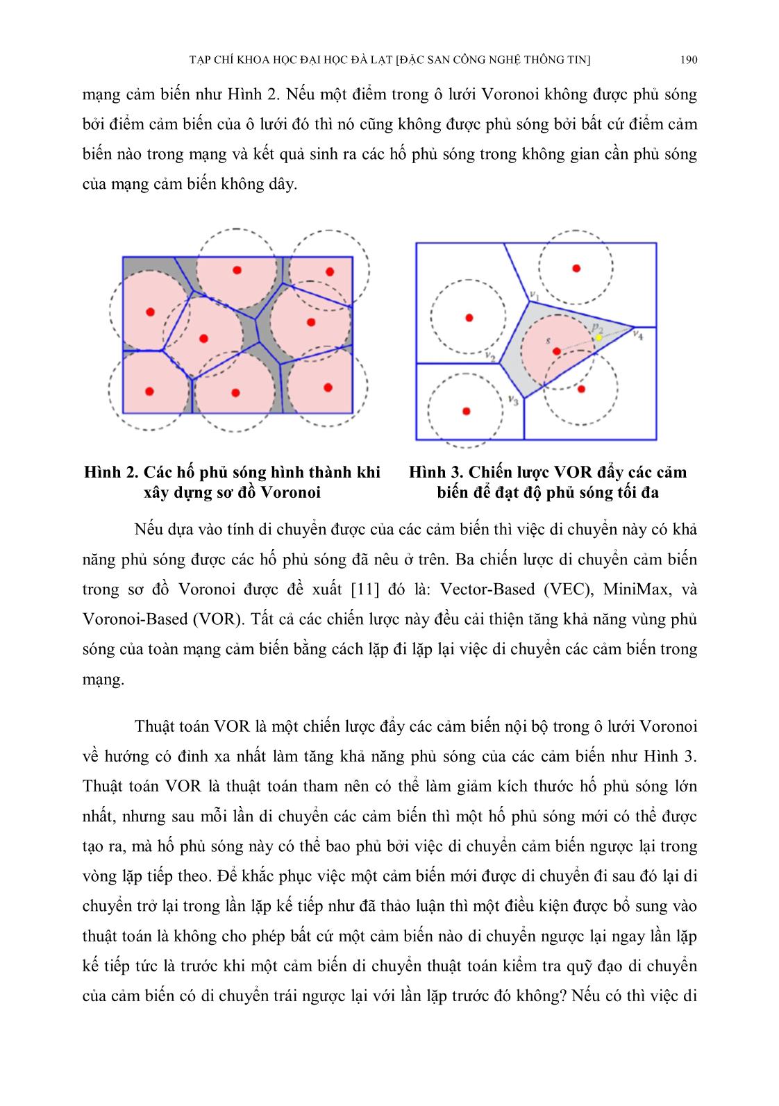 Tối ưu hóa vùng phủ sóng của mạng cảm biến không dây bằng thuật toán Voronoi trong môi trường 3D trang 4