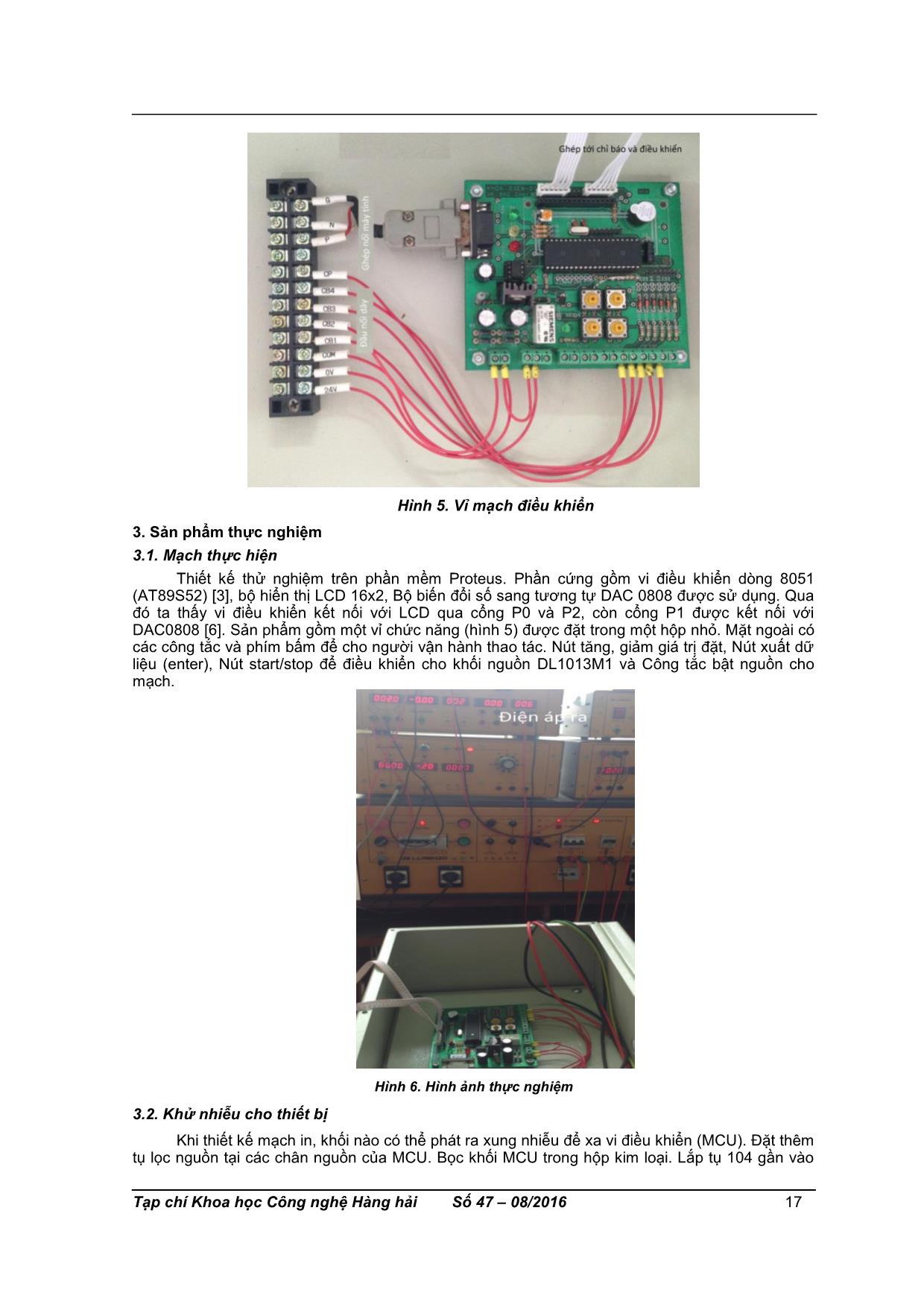 Ứng dụng vi điều khiển thiết kế bộ điều chỉnh tải đa năng cho hệ truyền động điện trang 4