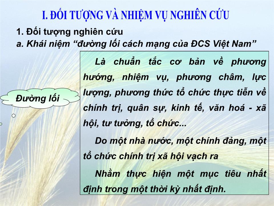 Bài giảng Đường lối cách mạng của Đảng cộng sản Việt Nam - Mở đầu trang 3