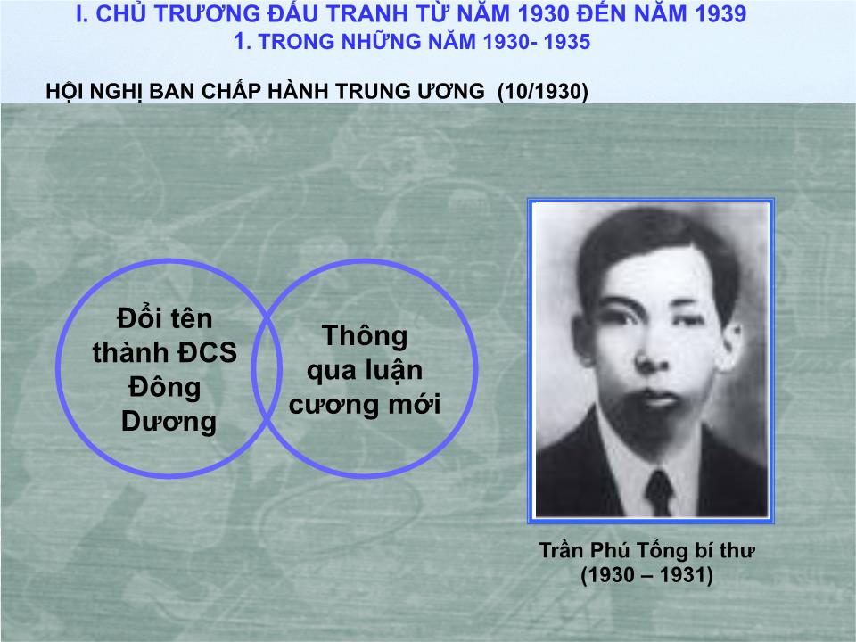 Bài giảng môn Đường lối cách mạng của Đảng cộng sản Việt Nam - Chương 2: Đường lối đấu tranh giành chính quyền (1930 - 1945) trang 1
