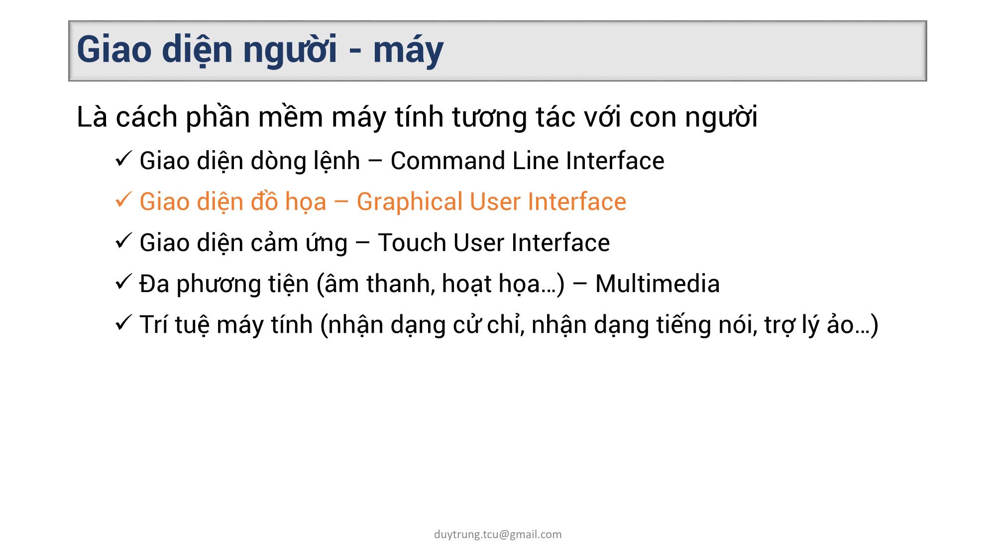 Bài giảng Ngôn ngữ Java - Chương 5, Phần 1: Giao diện đồ họa người dùng - Phạm Duy Trung trang 3
