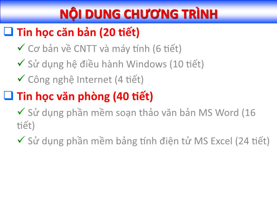Bài giảng Tin học đại cương - Chương 1: Cơ bản về công nghệ thông tin và máy tính - Nguyễn Quang Tuyến trang 1