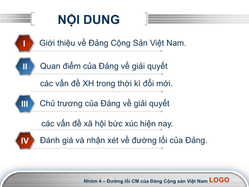 Bài thuyết trình Đường lối cách mạng của Đảng cộng sản Việt Nam trang 2