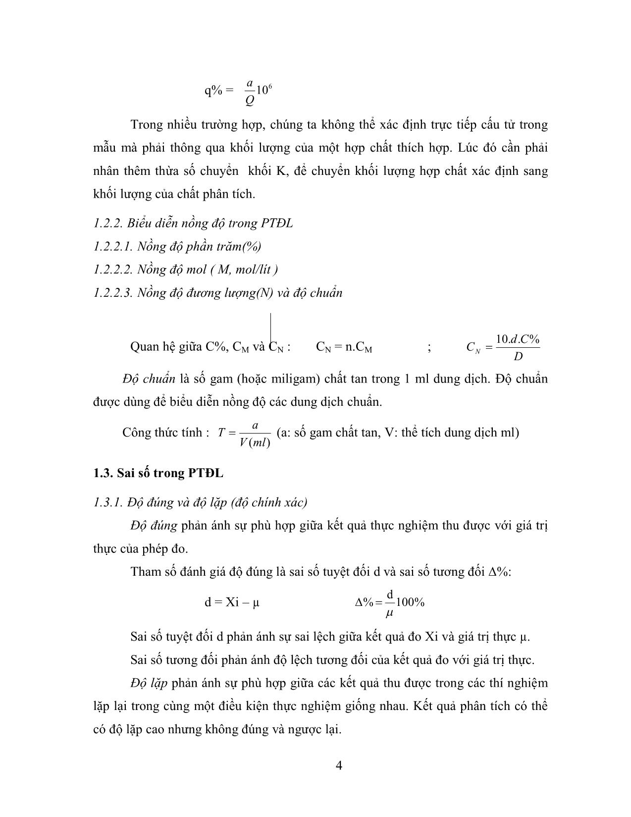 Giáo trình Phân tích định lượng trang 4