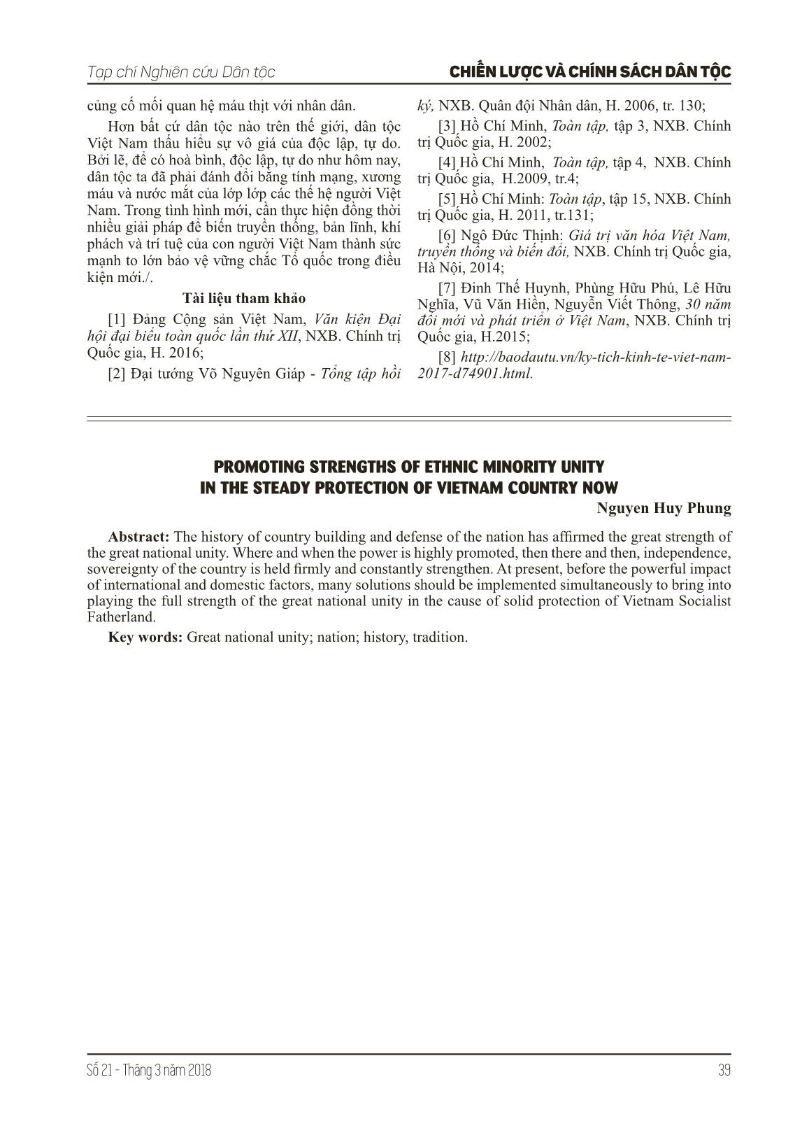 Phát huy sức mạnh khối đại đoàn kết toàn dân tộc trong bảo vệ vững chắc tổ quốc Việt Nam hiện nay trang 5