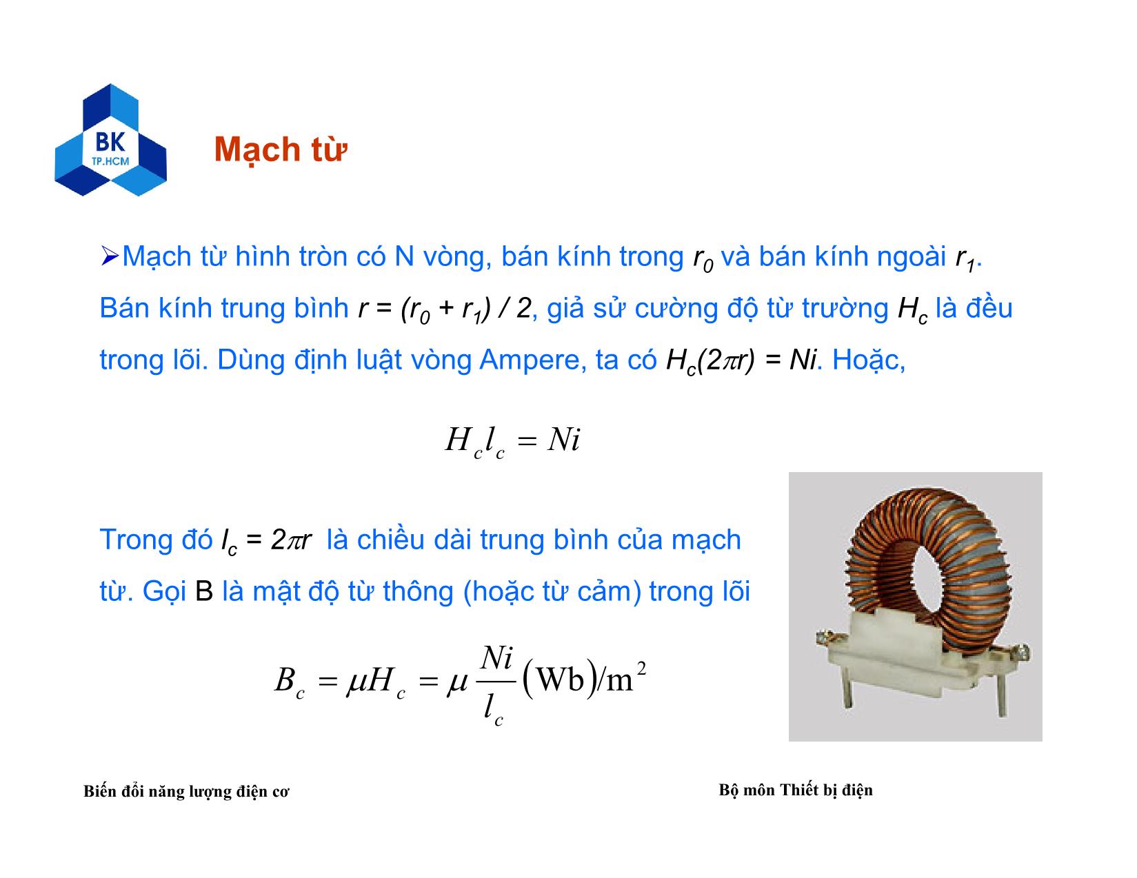 Bài giảng Biến đổi năng lượng điện cơ - Chương 2: Vectơ pha và mạch công suất 3 pha trang 3