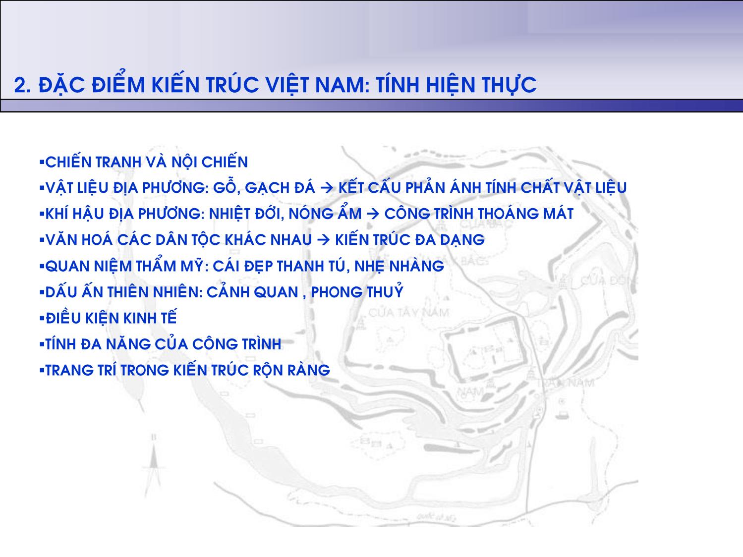 Bài giảng Lịch sủ kiến trúc Việt Nam - Bài 1: Mở đầu trang 4