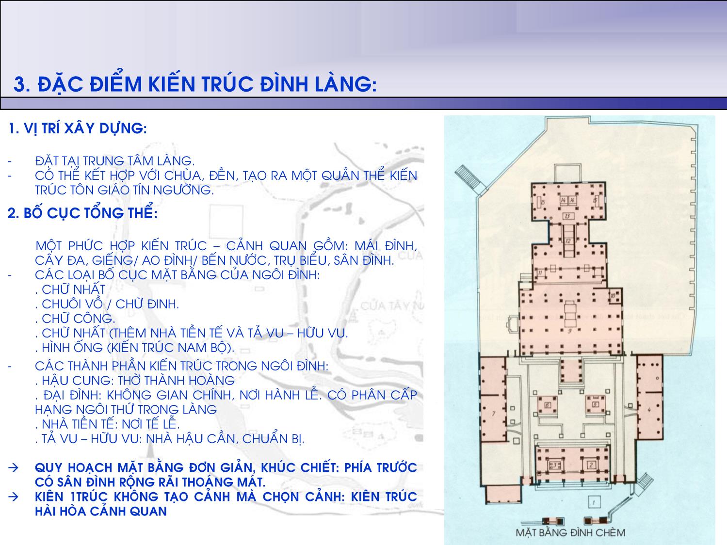 Bài giảng Lịch sủ kiến trúc Việt Nam - Bài 10: Kiến trúc đình làng trang 5