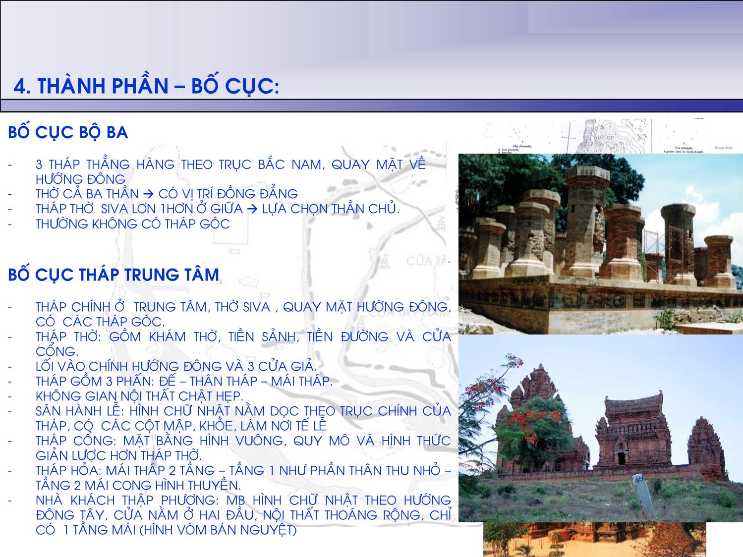 Bài giảng Lịch sủ kiến trúc Việt Nam - Bài 9: Kiến trúc Ấn giáo trang 5