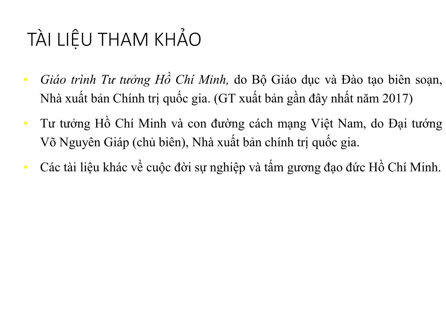 Bài giảng Tư tưởng Hồ Chí Minh (Bản hay) trang 2