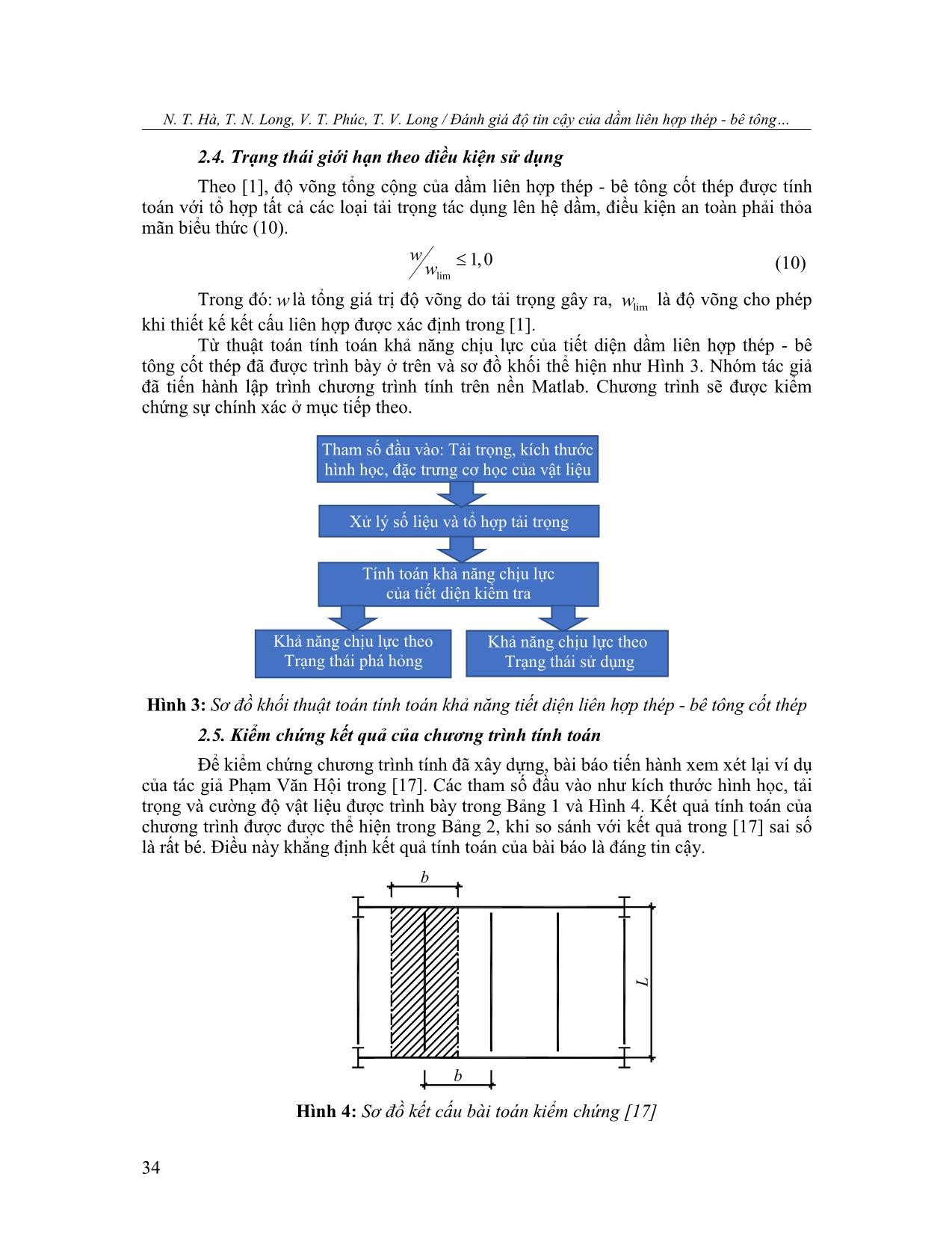 Đánh giá độ tin cậy của dầm liên hợp thép - bê tông cốt thép sử dụng phương pháp mô phỏng monte carlo trang 5