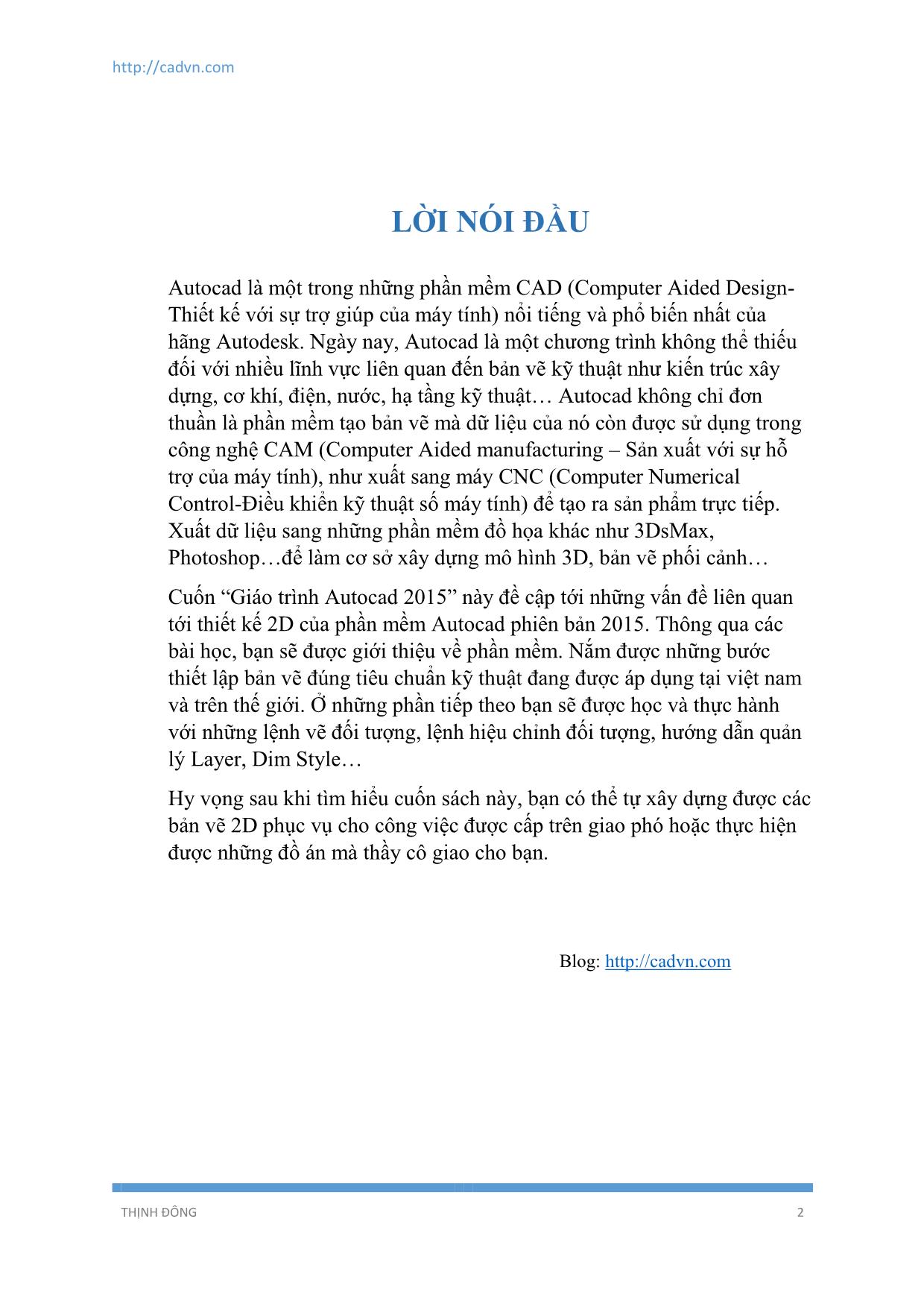 Giáo trình Autocad (Phần 1) trang 2