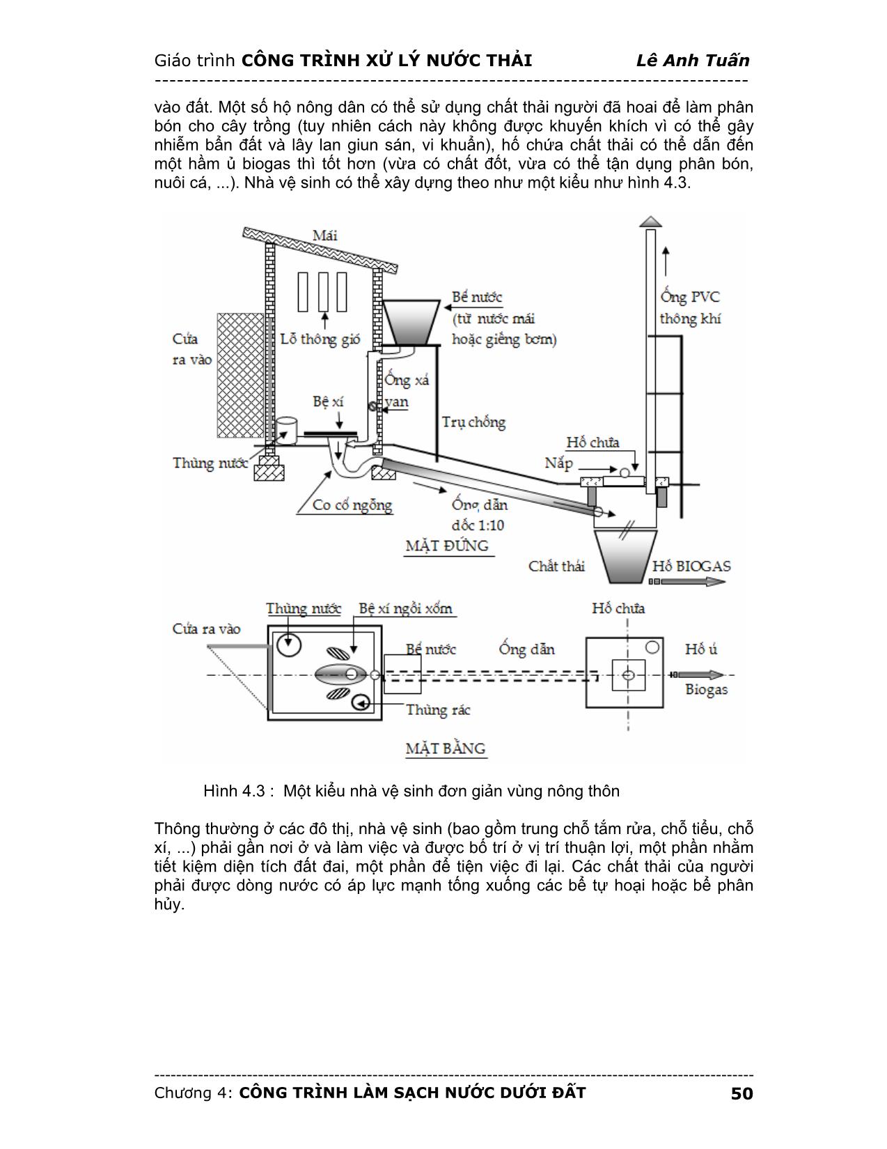 Giáo trình Công trình xử lý nước thải (Phần 2) trang 3