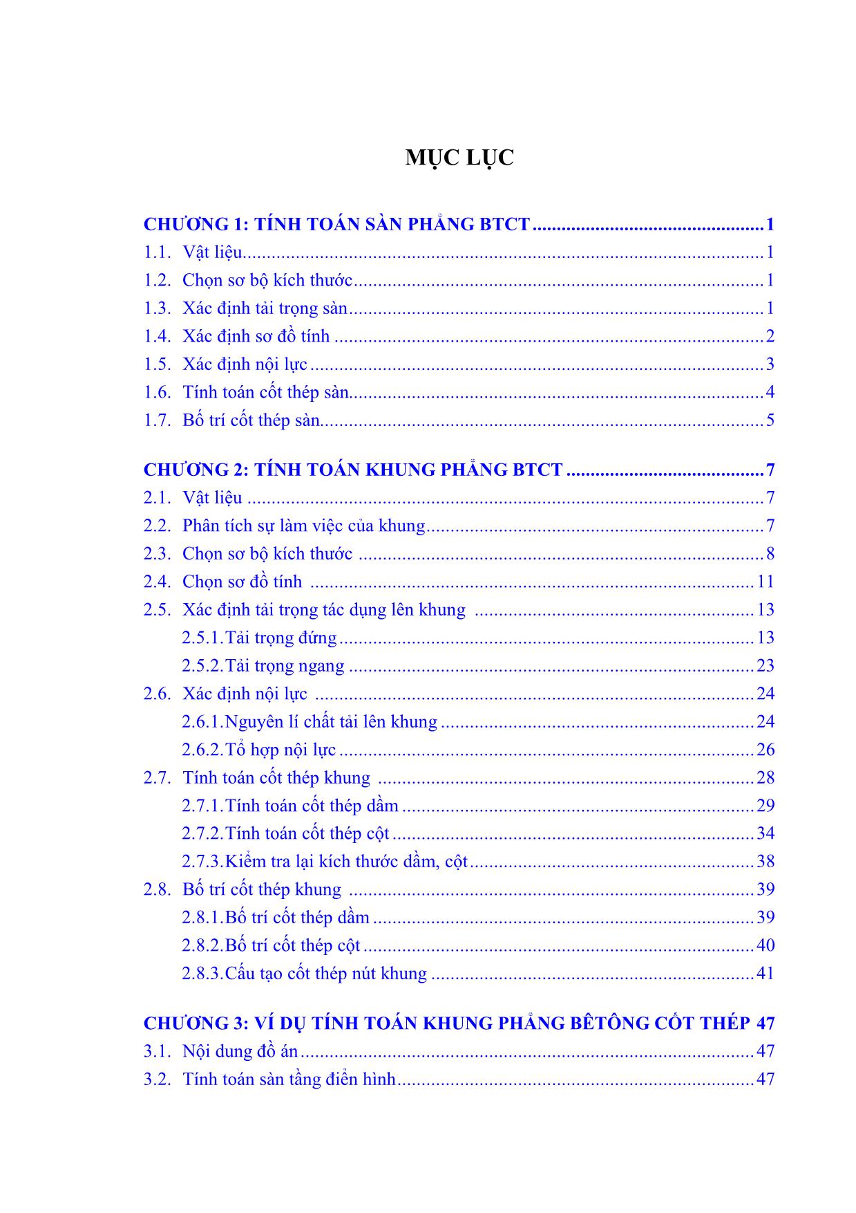 Giáo trình Hướng dẫn đồ án môn học Bê tông cốt thép trang 2