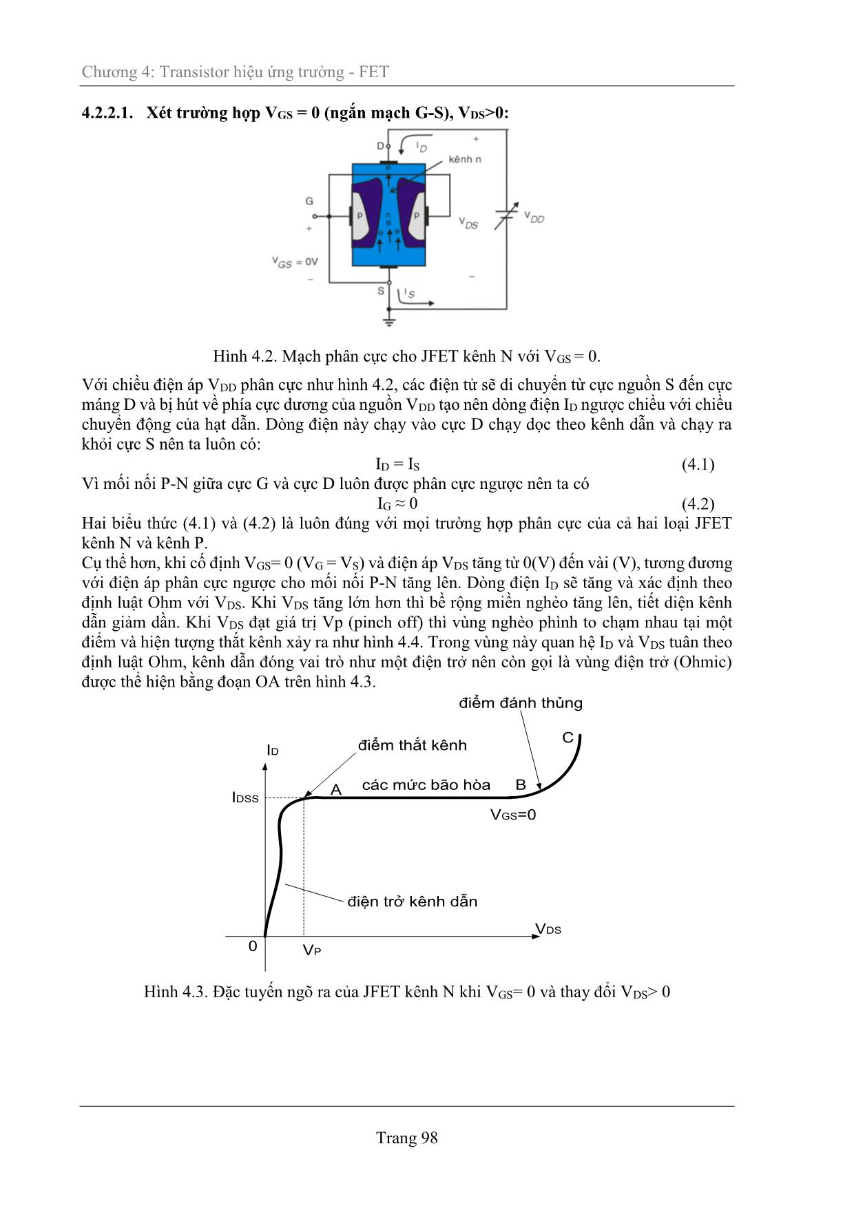 Giáo trình Kỹ thuật điện tử. Điện tử cơ bản (Phần 2) trang 2