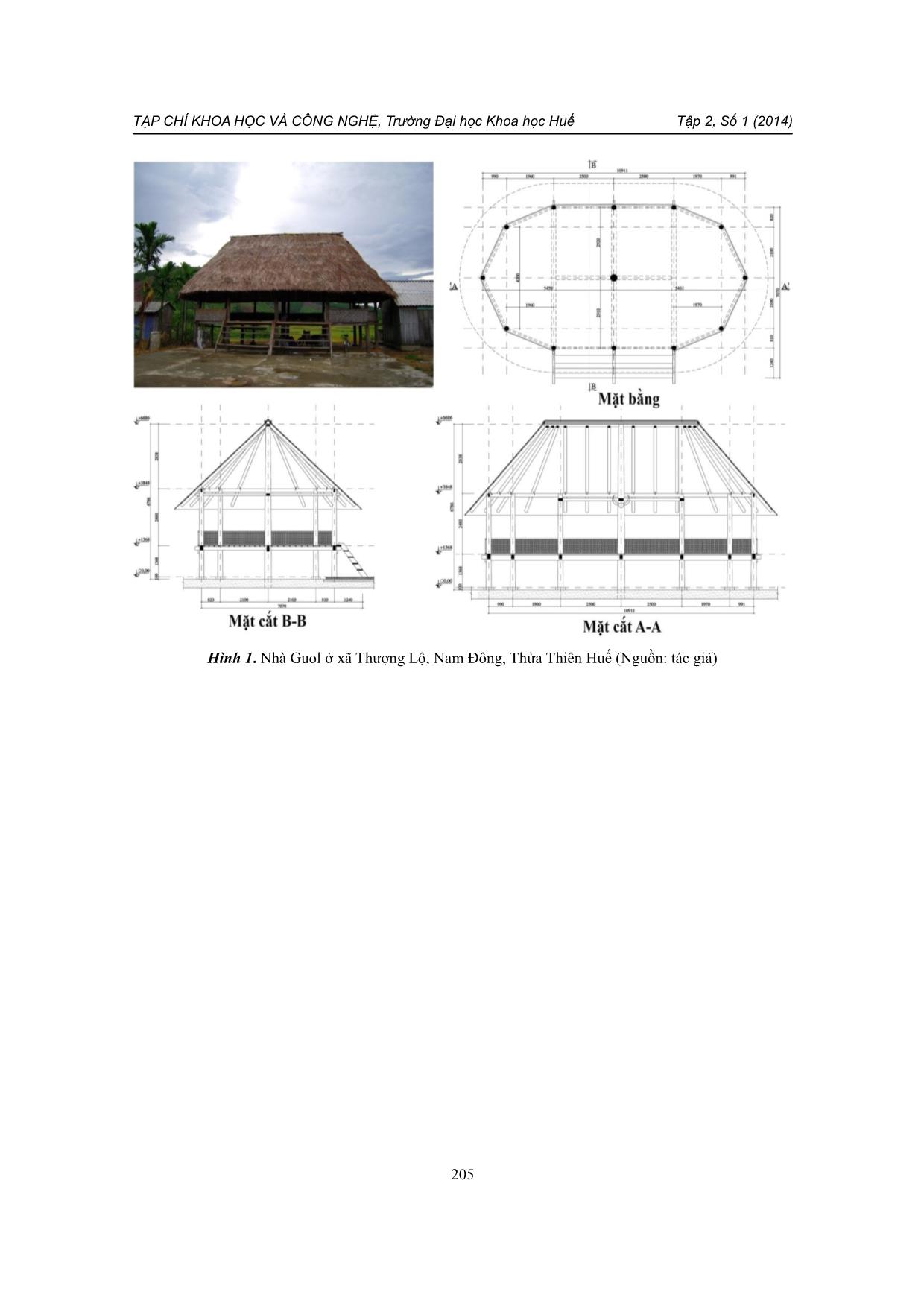 Kiến trúc nhà Guol và phương pháp xây dựng bằng kích thước cơ thể của người cơ tu trang 3