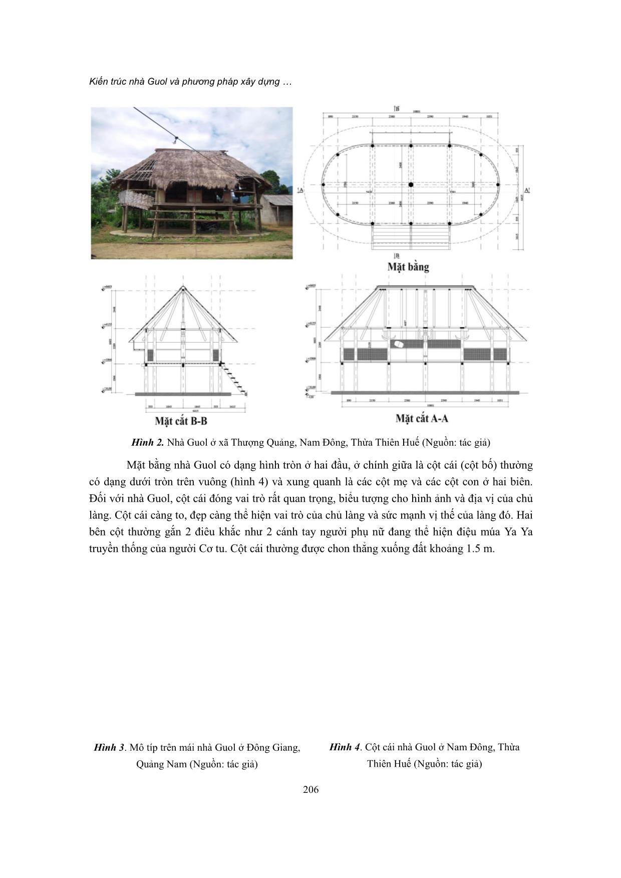 Kiến trúc nhà Guol và phương pháp xây dựng bằng kích thước cơ thể của người cơ tu trang 4