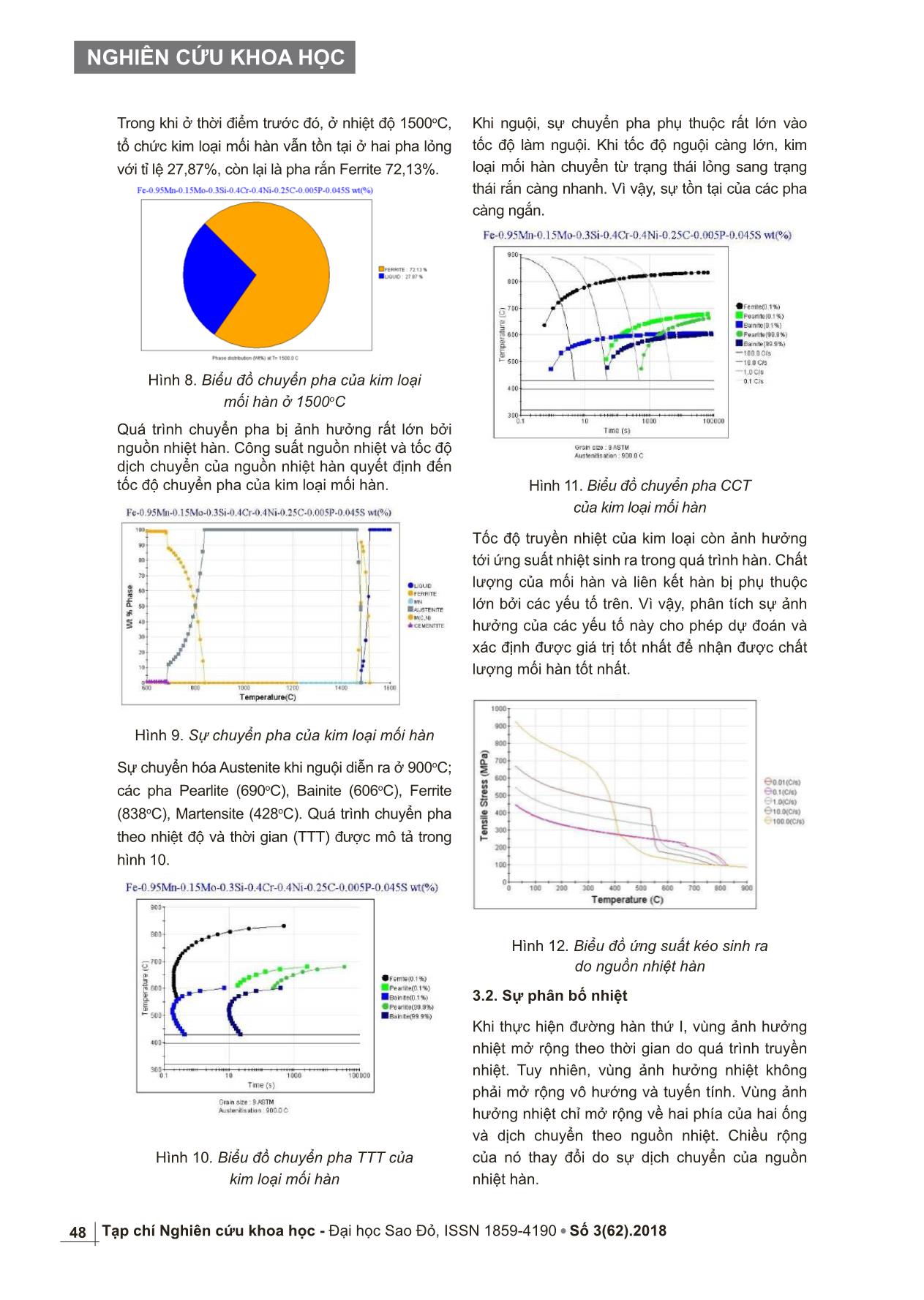 Nghiên cứu mô phỏng sự chuyển pha và trường nhiệt khi hàn ống thép A53 bằng quá trình Orbital – TIG trang 4