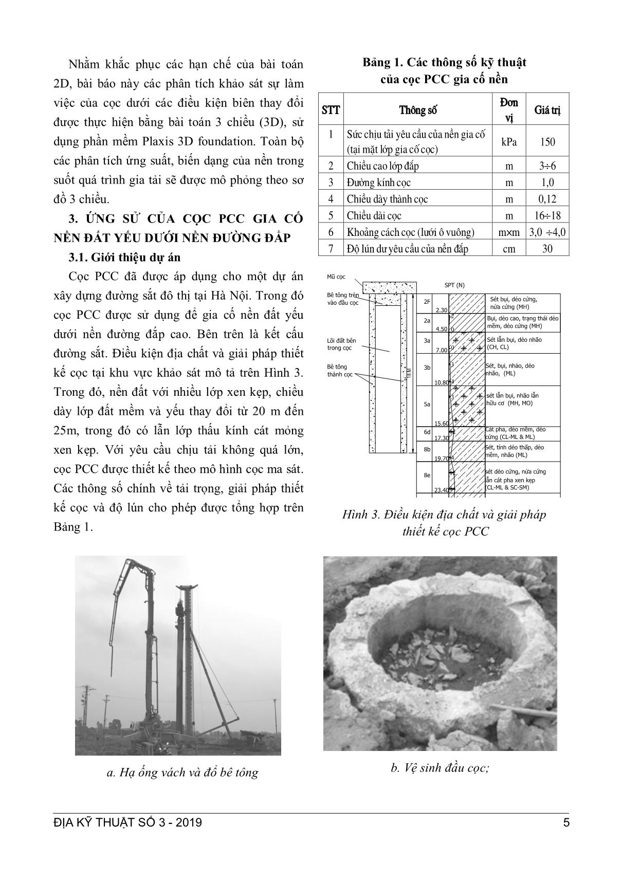 Nghiên cứu ứng xử của cọc ống bê tông gia cố nền đất yếu dưới nền đường đắp bằng phân tích phương trình hóa học trang 3