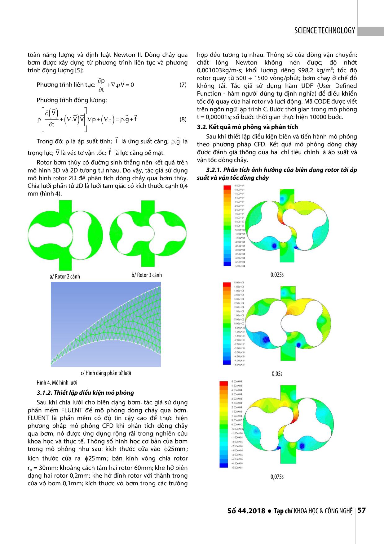 Phân tích ảnh hưởng của biên dạng rotor kiểu cung tròn tới quá trình làm việc của bơm thùy trang 3