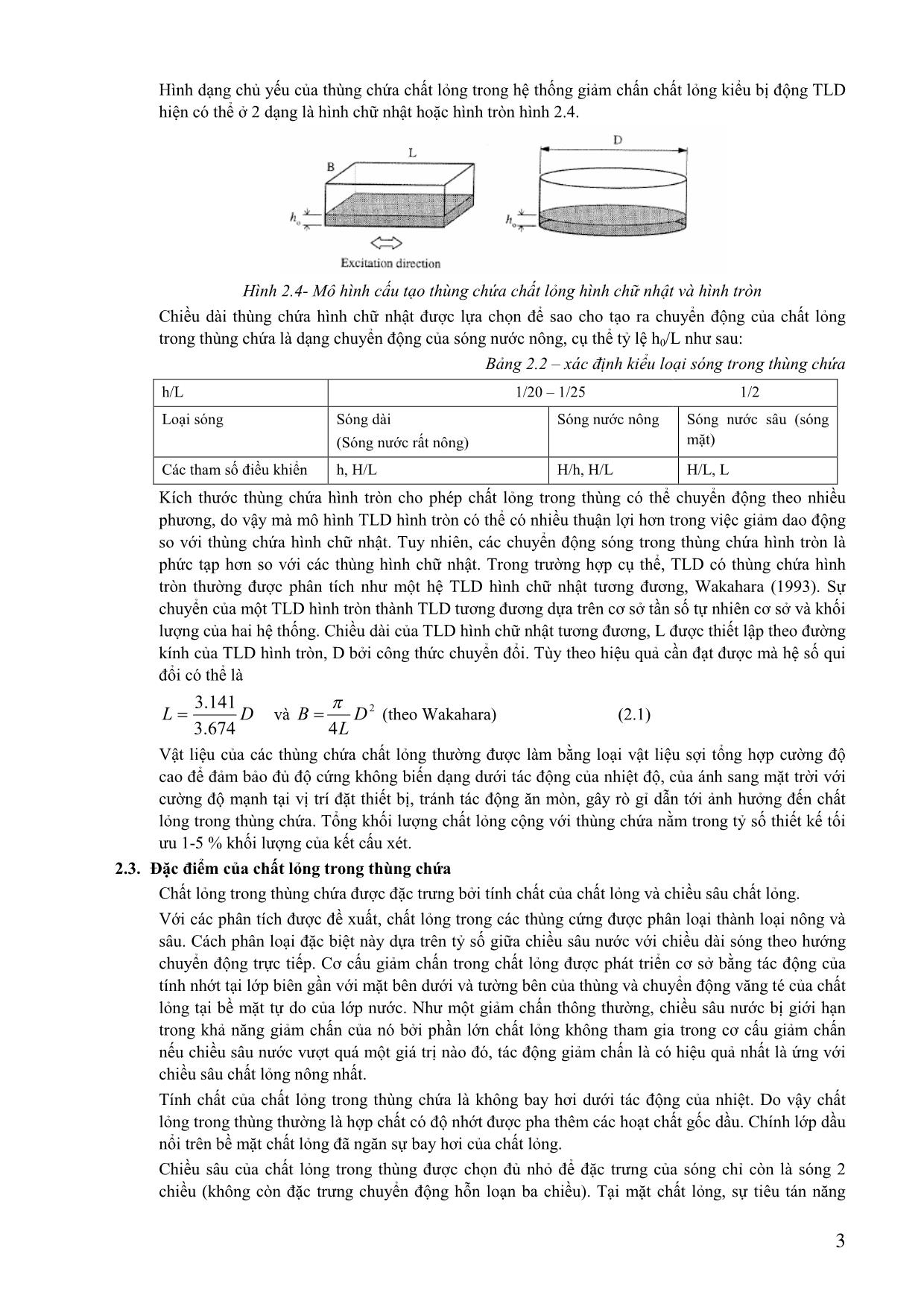 Phân tích hiệu quả của giảm chấn chất lỏng áp dụng tại cầu dây văng một mặt phẳng dây Bãi Cháy – Việt Nam trang 3