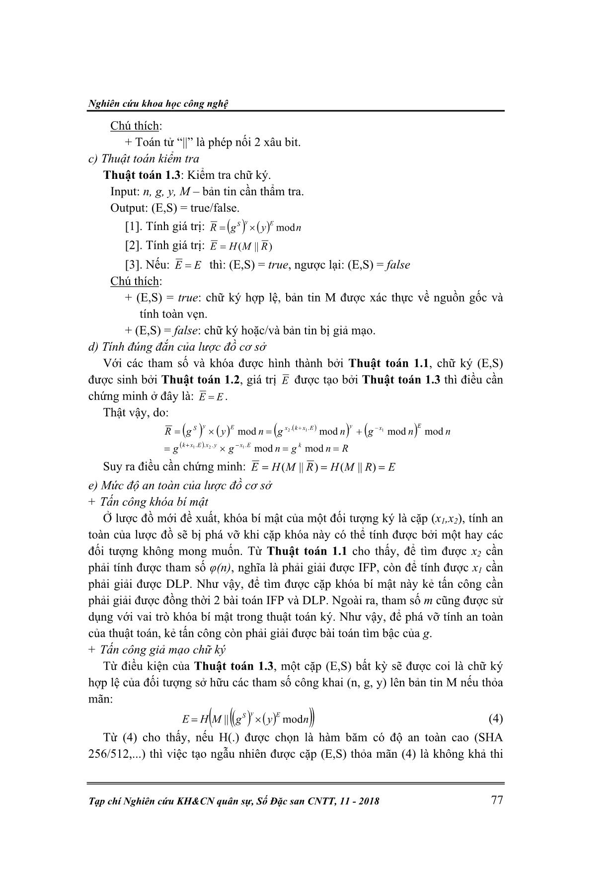 Phát triển thuật toán chữ ký số tập thể trang 4