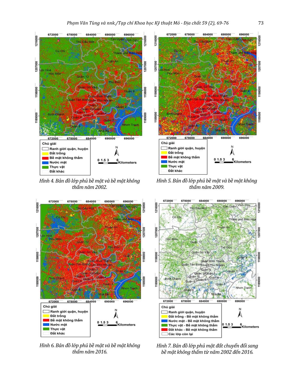 Quan trắc sự mở rộng bề mặt không thấm bằng dữ liệu ảnh Spot-5 và Sentinel-2 ở khu vực Thành phố Hồ Chí Minh trang 5