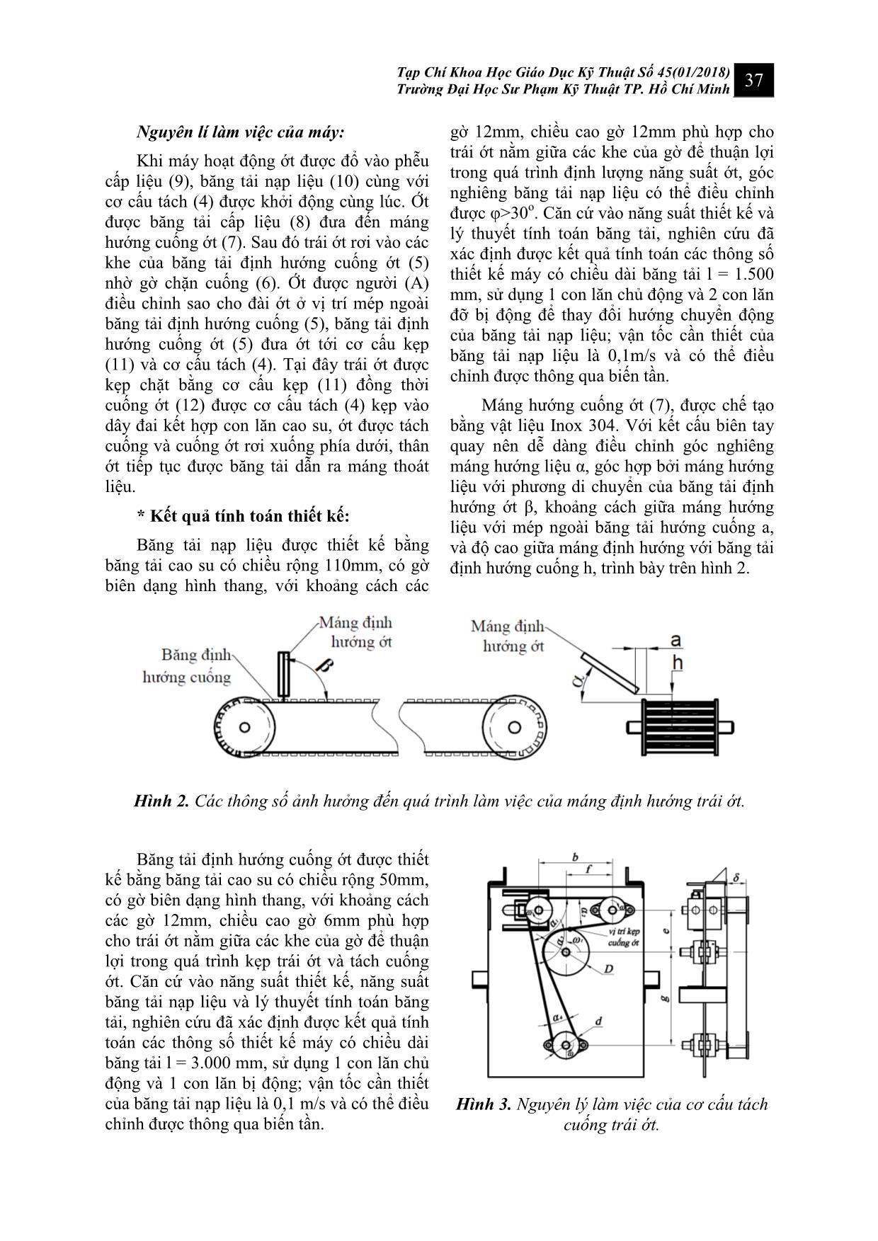 Thiết kế chế tạo và khảo nghiệm máy tách cuống ớt bán tự động trang 4
