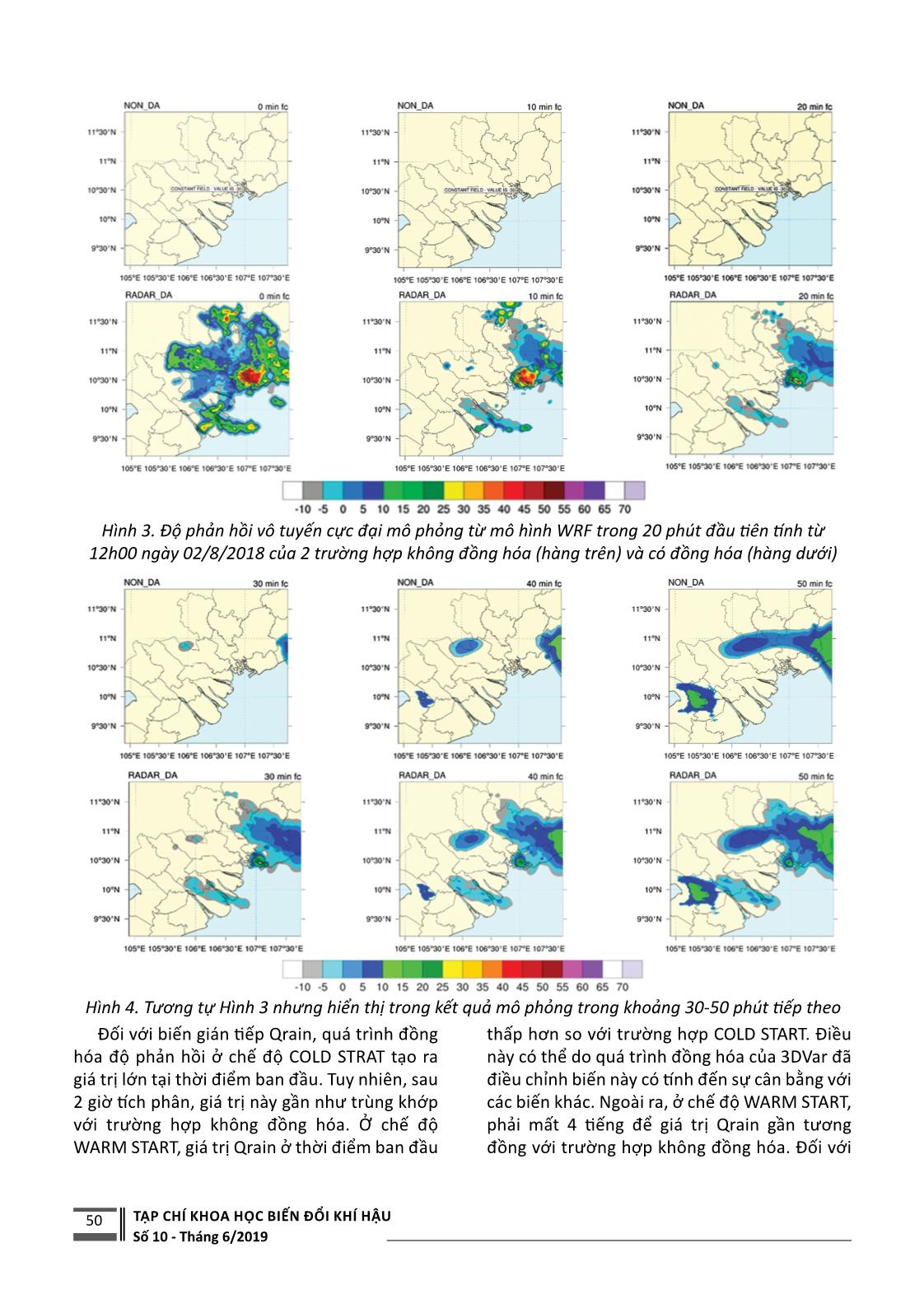 Ứng dụng đồng hóa số liệu radar dự báo mưa lớn tại khu vực thành phố Hồ Chí Minh trang 4