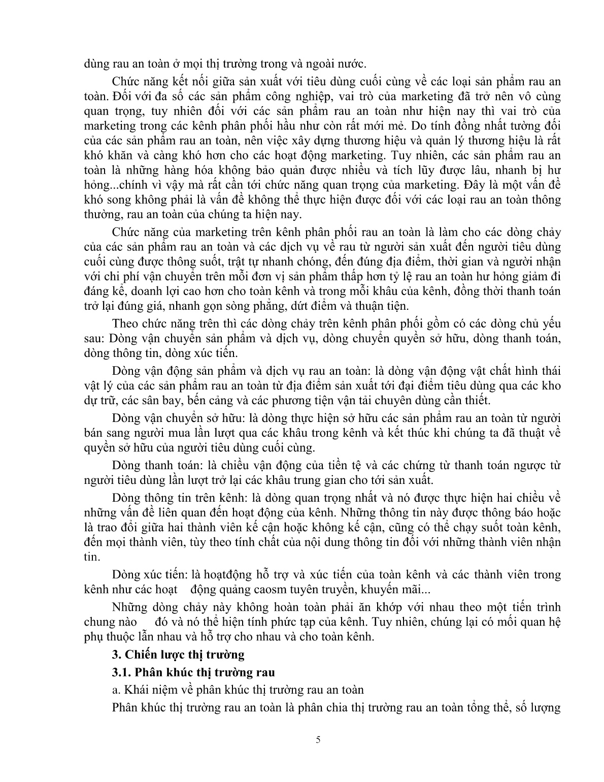 Giáo trình mô đun Tiêu thụ sản phẩn rau an toàn (Trình độ: Đào tạo dưới 03 tháng) trang 6