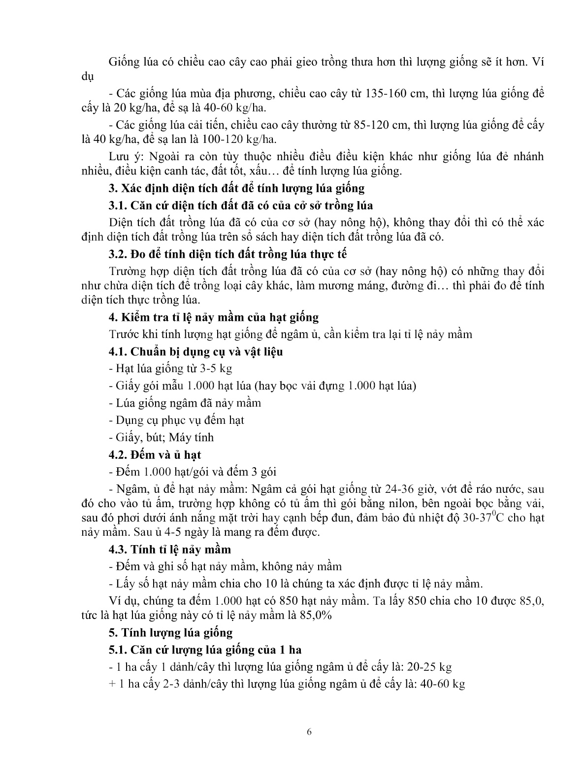 Giáo trình mô đun Gieo trồng lúa (Trình độ: Đào tạo dưới 03 tháng) trang 6