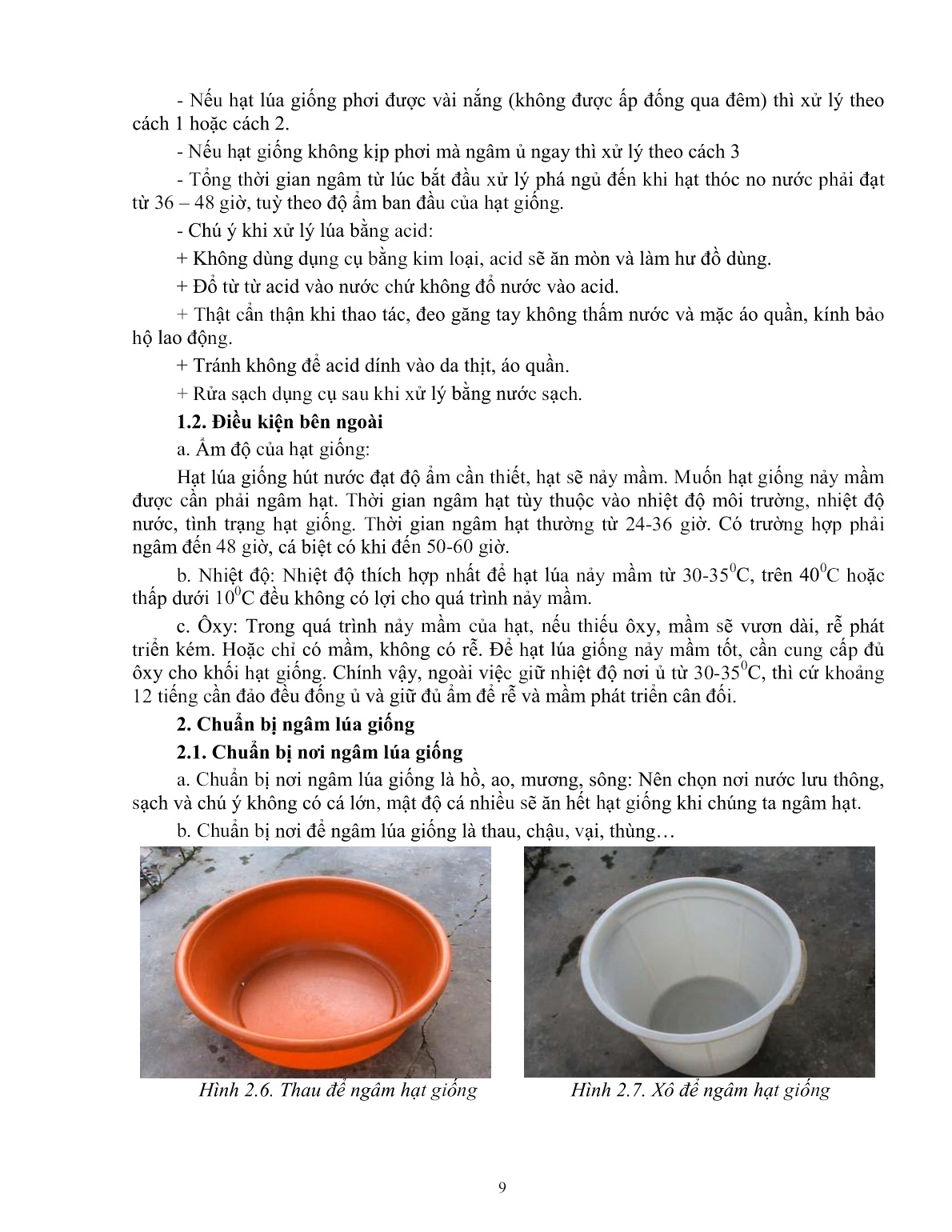 Giáo trình mô đun Gieo trồng lúa (Trình độ: Đào tạo dưới 03 tháng) trang 9