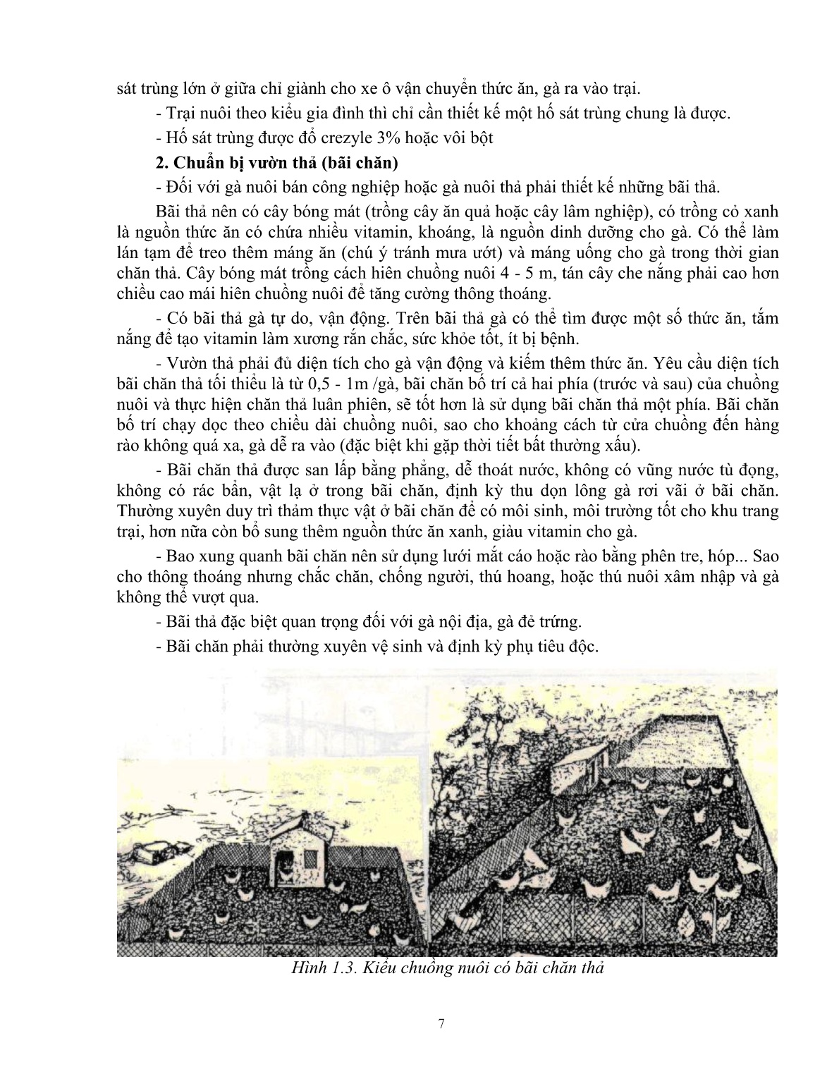 Giáo trình mô đun Nuôi gà thả vườn (Trình độ: Đào tạo dưới 03 tháng) trang 9