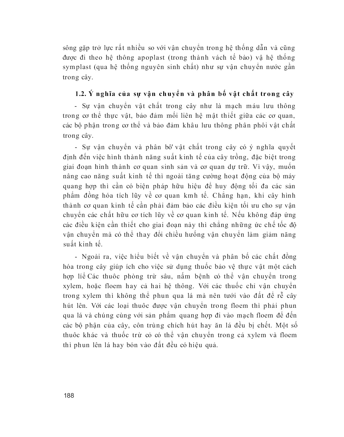 Giáo trình Sinh lí thực vật (Phần 2) trang 3